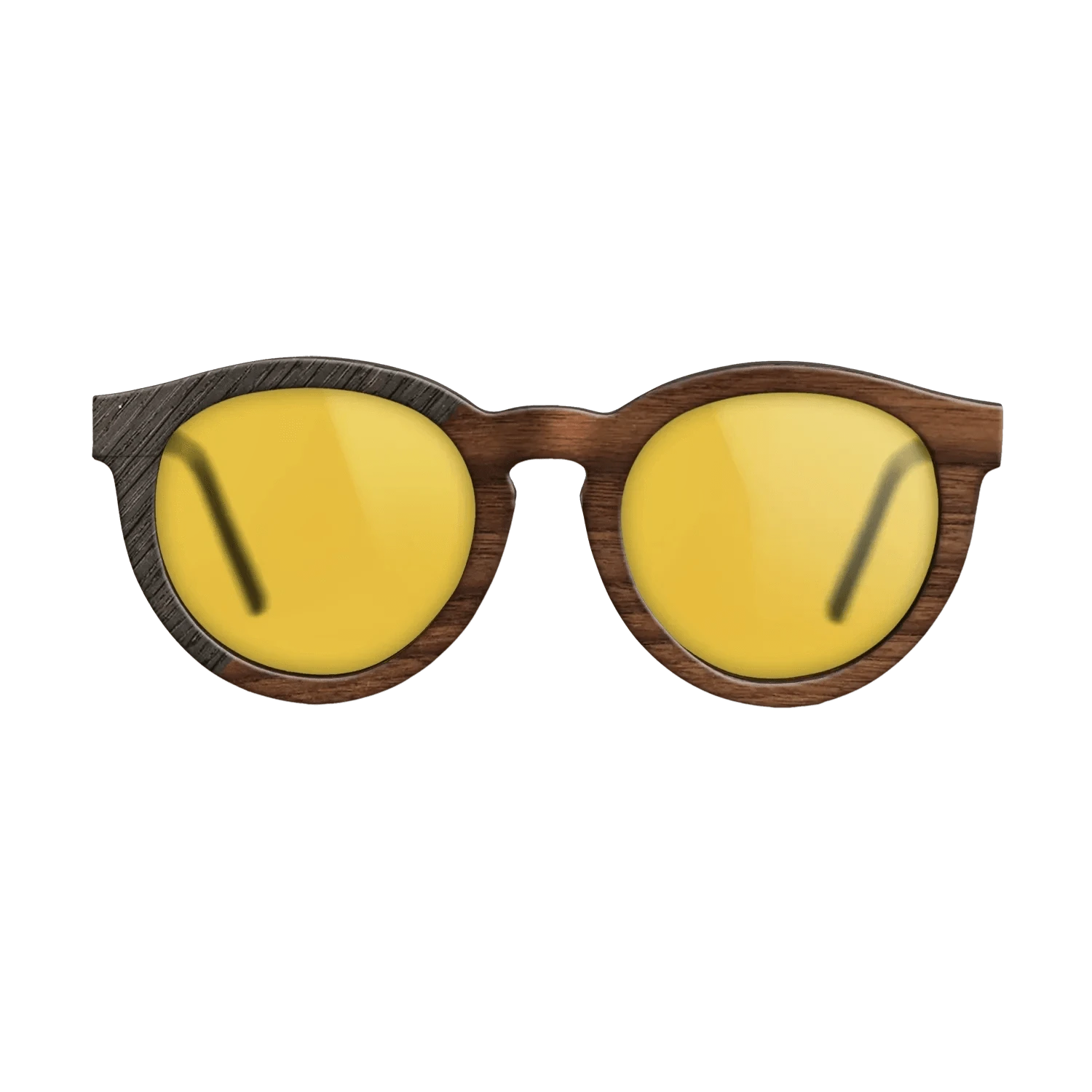 Wenge,Fumed Oak,Walnut Claro Dark,Walnut: Straight Grain: Angle Cut - The Rebel - Round - 1767 - SIRIS wood optic