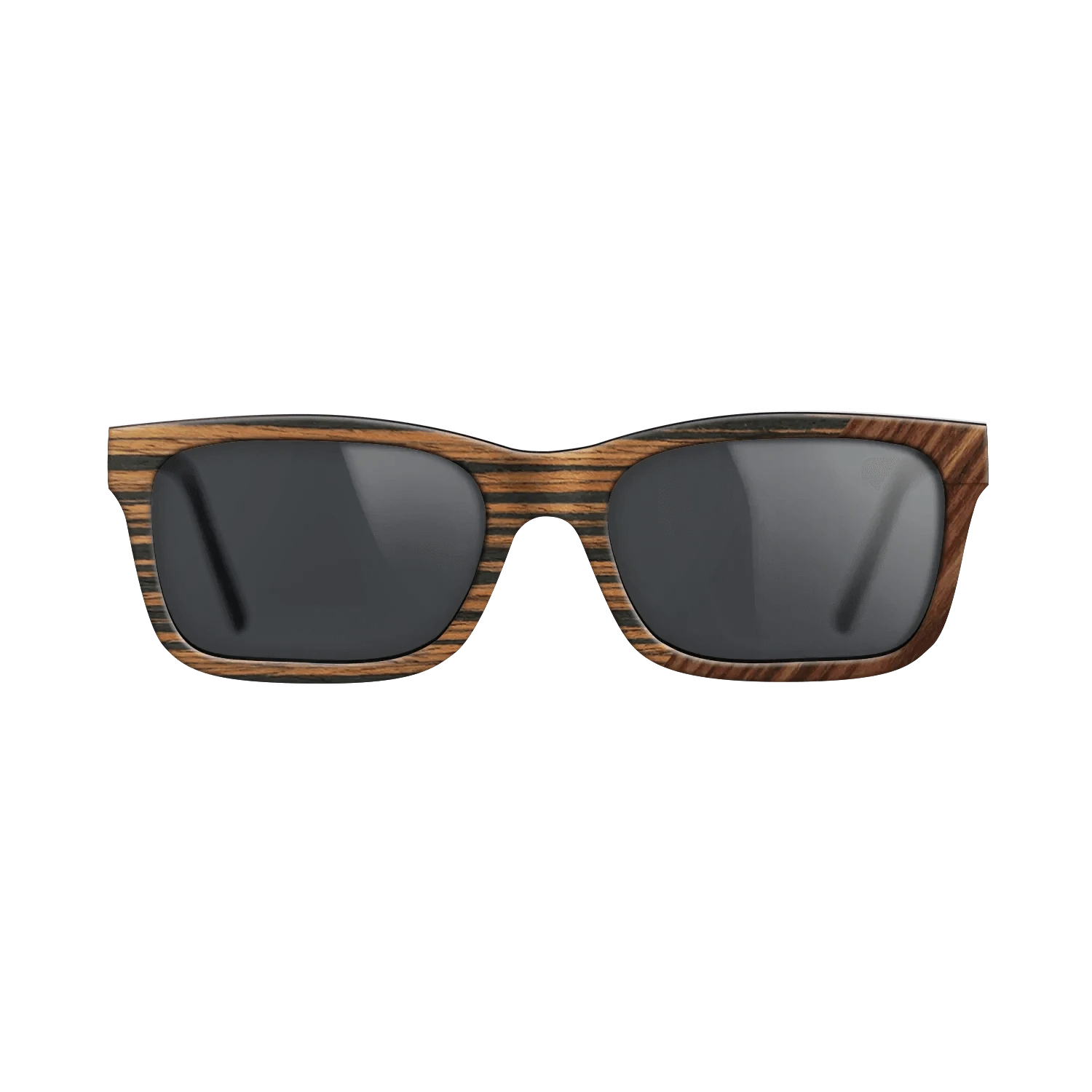 Ziricote Dark Quartered,Italian Ebony,Santos Rosewood Dark: Angle Cut - The Sage - Rectangle - 1925 - SIRIS wood optic