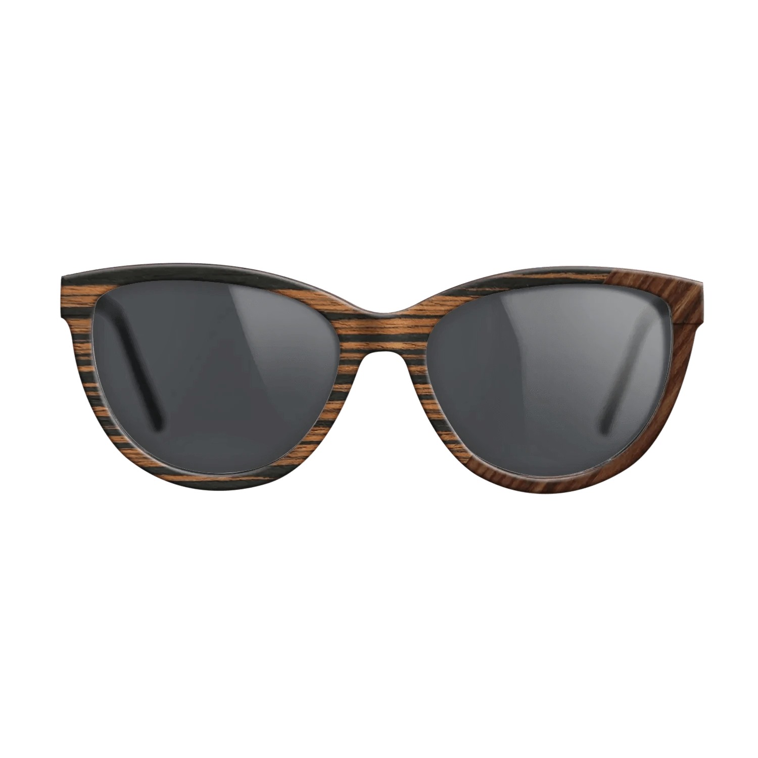 Ziricote Dark Quartered,Italian Ebony,Santos Rosewood Dark: Angle Cut - The Maiden - Cat - 1925 - SIRIS wood optic