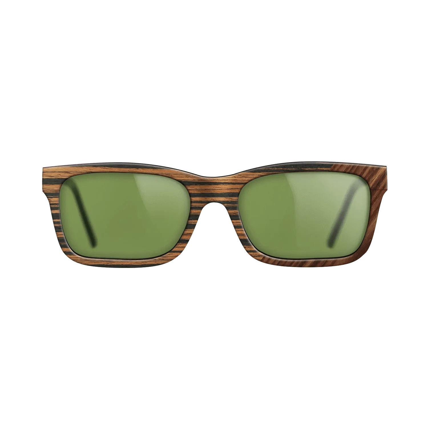 Ziricote Dark Quartered,Italian Ebony,Santos Rosewood Dark: Angle Cut - The Sage - Rectangle - 1925 - SIRIS wood optic