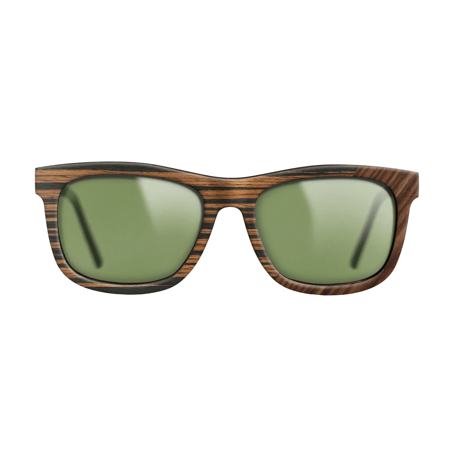 Ziricote Dark Quartered,Italian Ebony,Santos Rosewood Dark: Angle Cut - The Hero - Square - 1925 - SIRIS wood optic