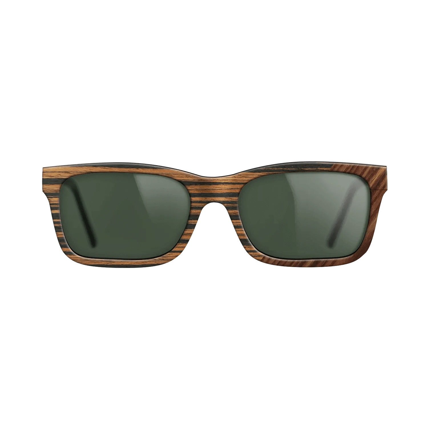 Ziricote Dark Quartered,Italian Ebony,Santos Rosewood Dark: Angle Cut - The Sage - Rectangle - 1925 - SIRIS wood optic