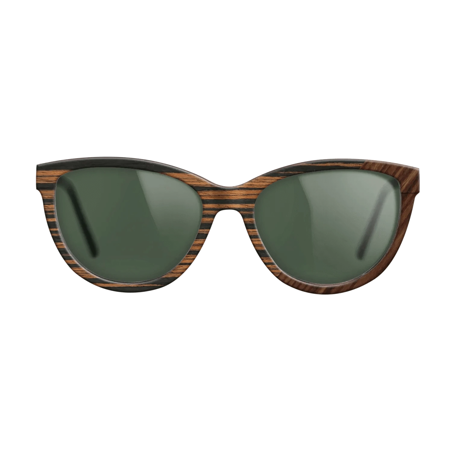 Ziricote Dark Quartered,Italian Ebony,Santos Rosewood Dark: Angle Cut - The Maiden - Cat - 1925 - SIRIS wood optic