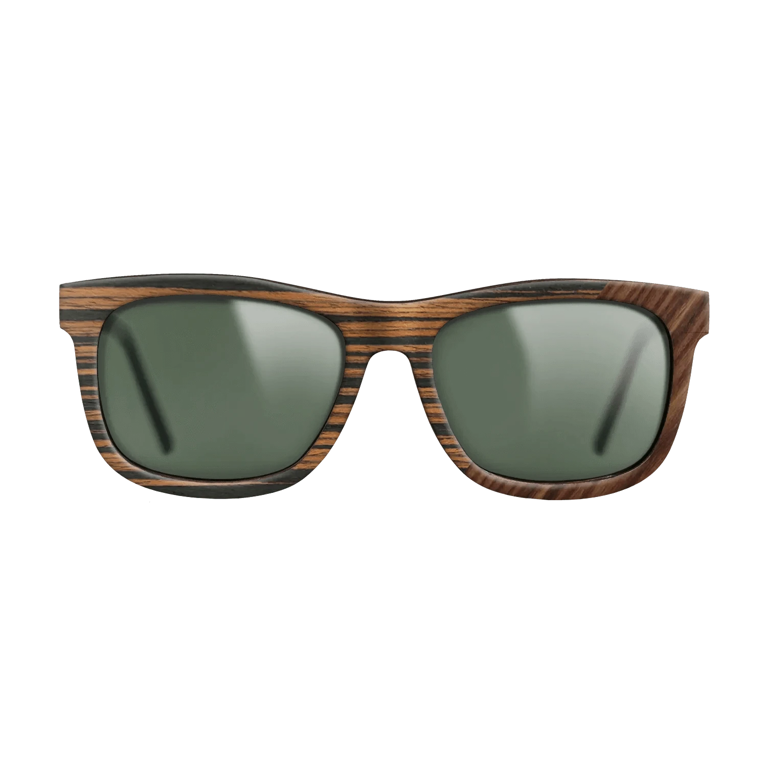 Ziricote Dark Quartered,Italian Ebony,Santos Rosewood Dark: Angle Cut - The Hero - Square - 1925 - SIRIS wood optic