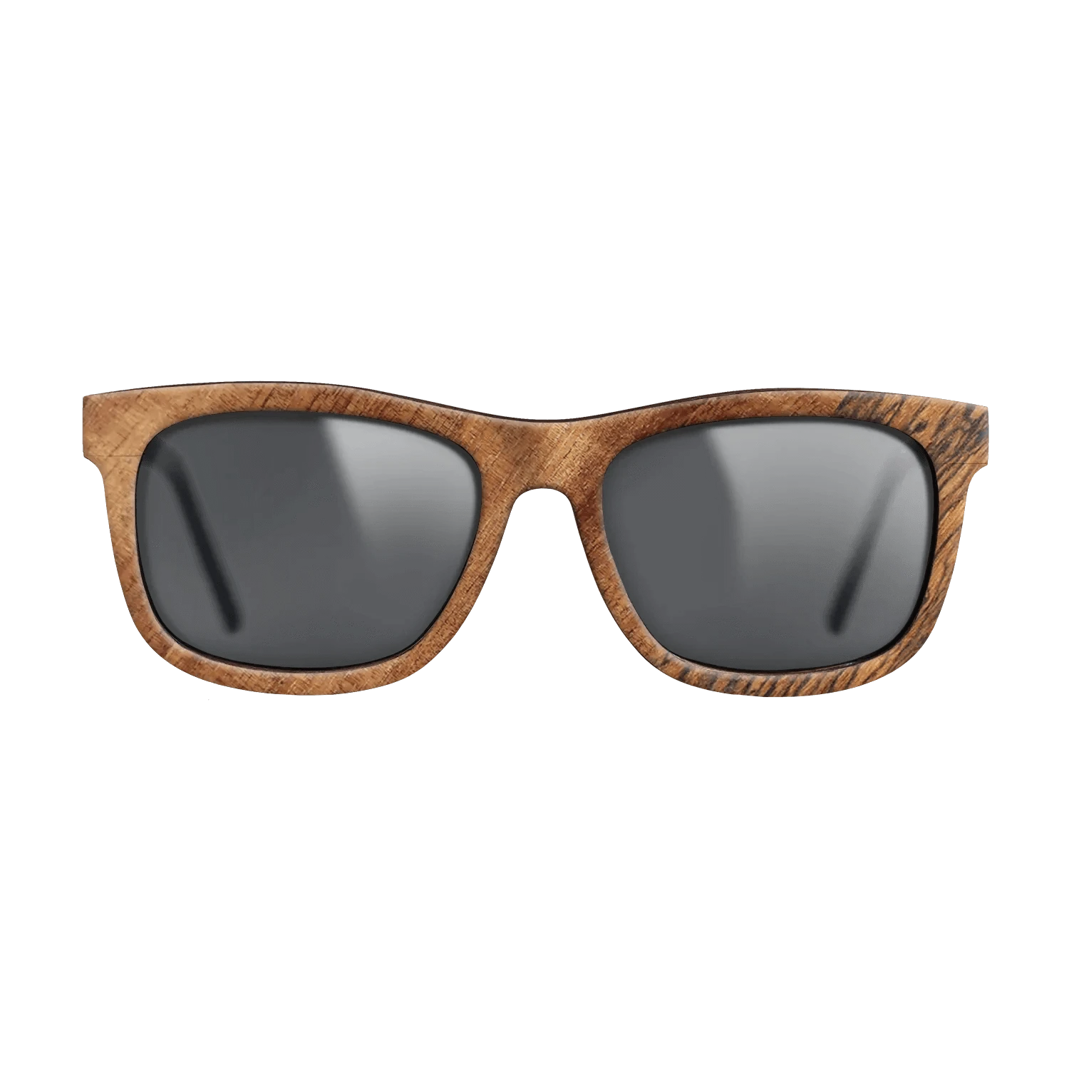 Ziricote Dark Quartered,Poplar Dyed: Grey,Louro Preto,Walnut Claro Dark: Angle Cut - The Hero - Square - 1253 - SIRIS wood optic