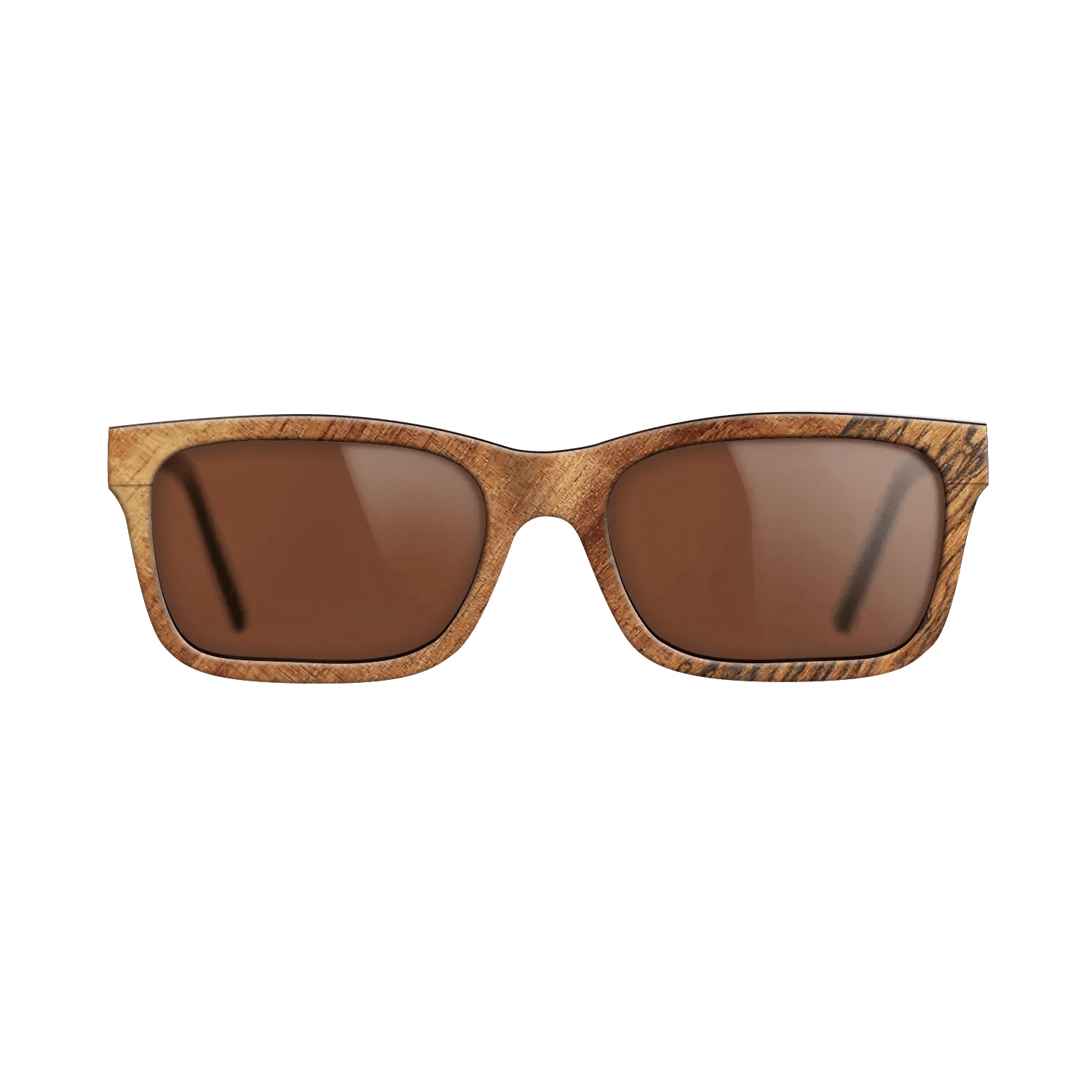 Wenge,Bocote,Koa: Angle Cut - The Sage - Rectangle - 685 - SIRIS wood optic