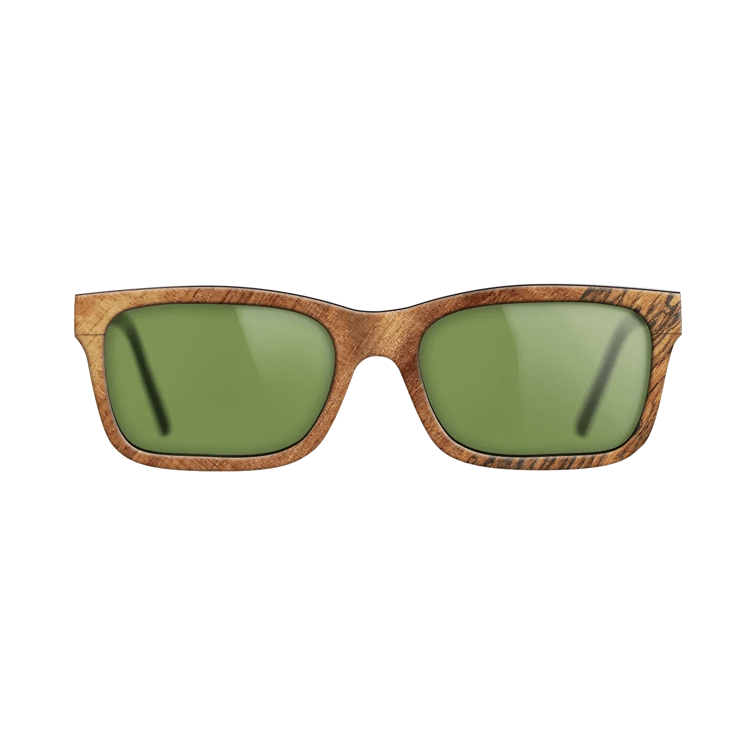 Wenge,Bocote,Koa: Angle Cut - The Sage - Rectangle - 685 - SIRIS wood optic