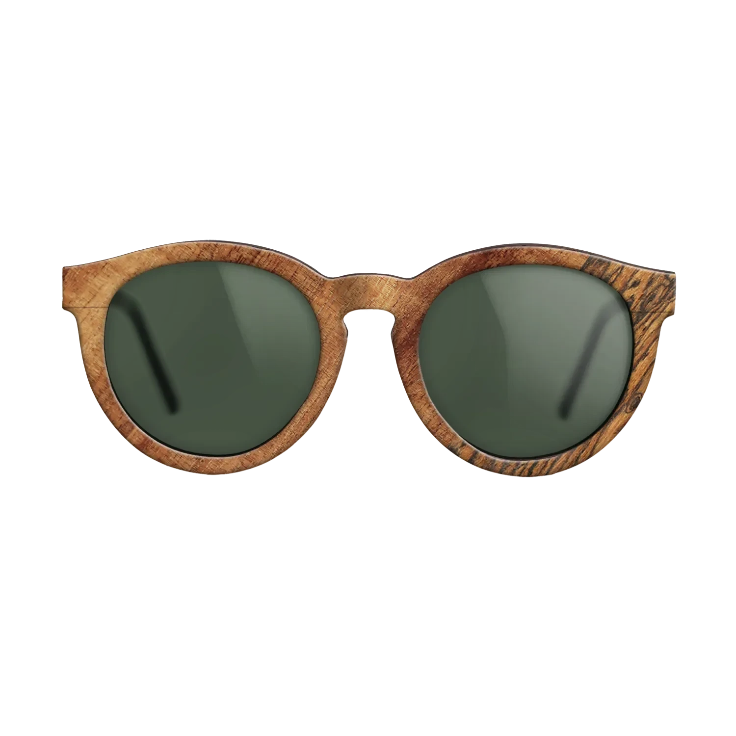 Wenge,Bocote,Koa: Angle Cut - The Rebel - Round - 685 - SIRIS wood optic
