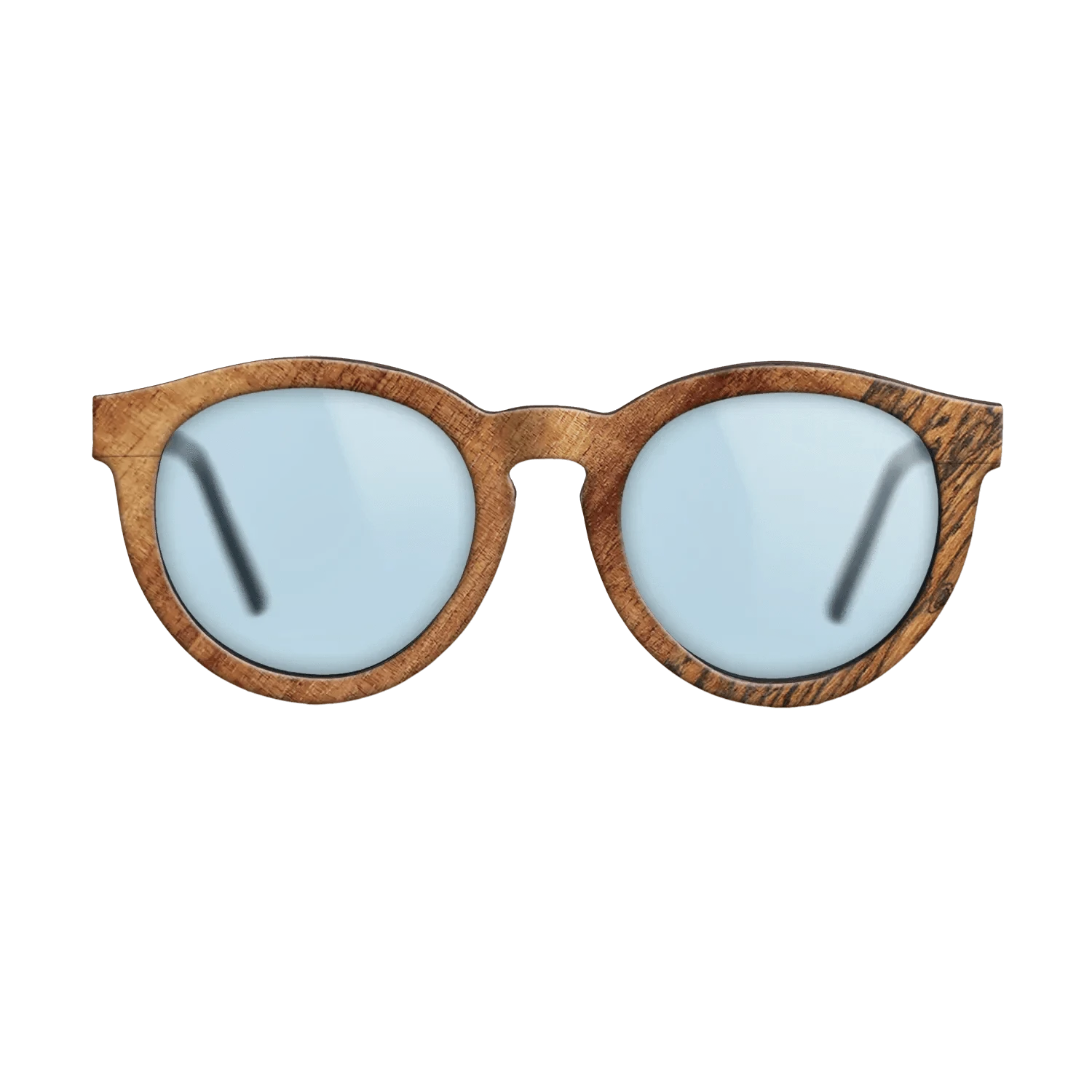 Wenge,Bocote,Koa: Angle Cut - The Rebel - Round - 685 - SIRIS wood optic