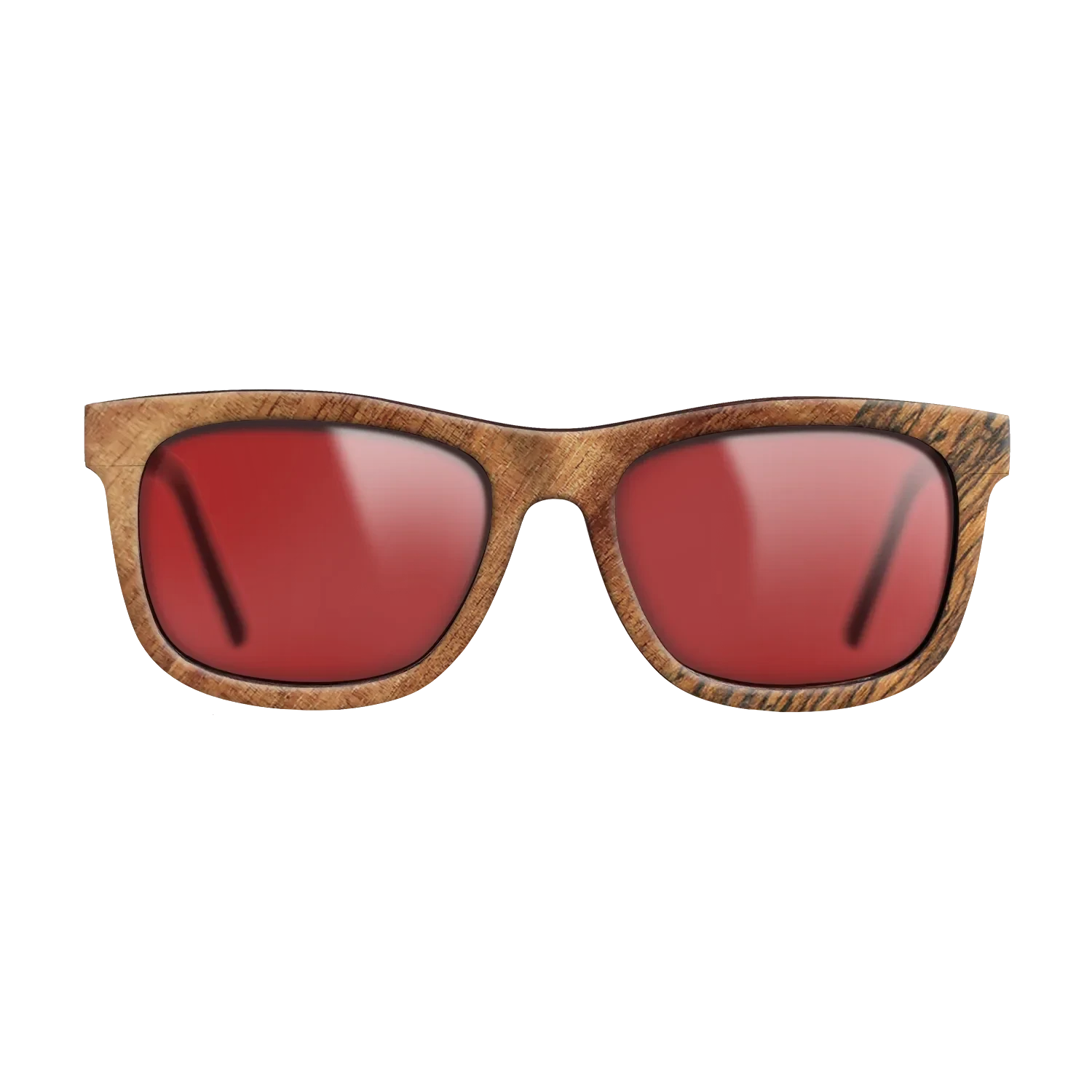 Wenge,Bocote,Koa: Angle Cut - The Hero - Square - 685 - SIRIS wood optic