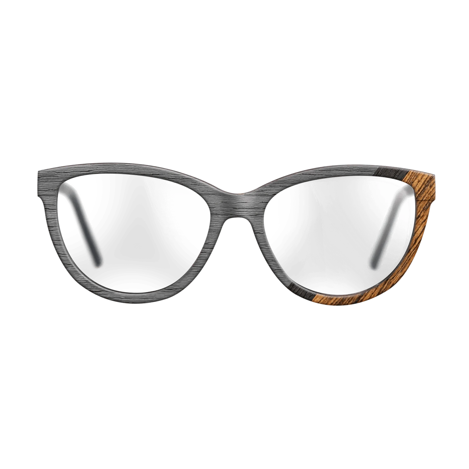 Wenge,Poplar Dyed: Grey,Fumed Oak,Bocote: Angle Cut - The Maiden - Cat - 928 - SIRIS wood optic