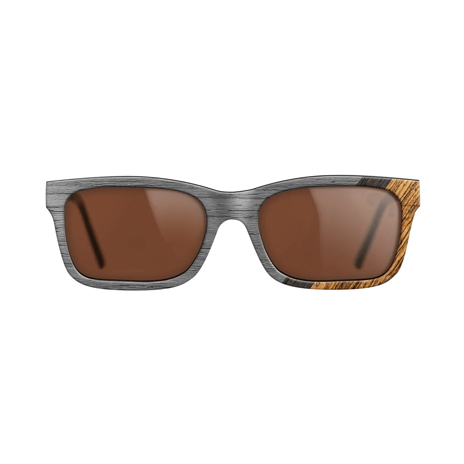 Wenge,Poplar Dyed: Grey,Fumed Oak,Bocote: Angle Cut - The Sage - Rectangle - 928 - SIRIS wood optic