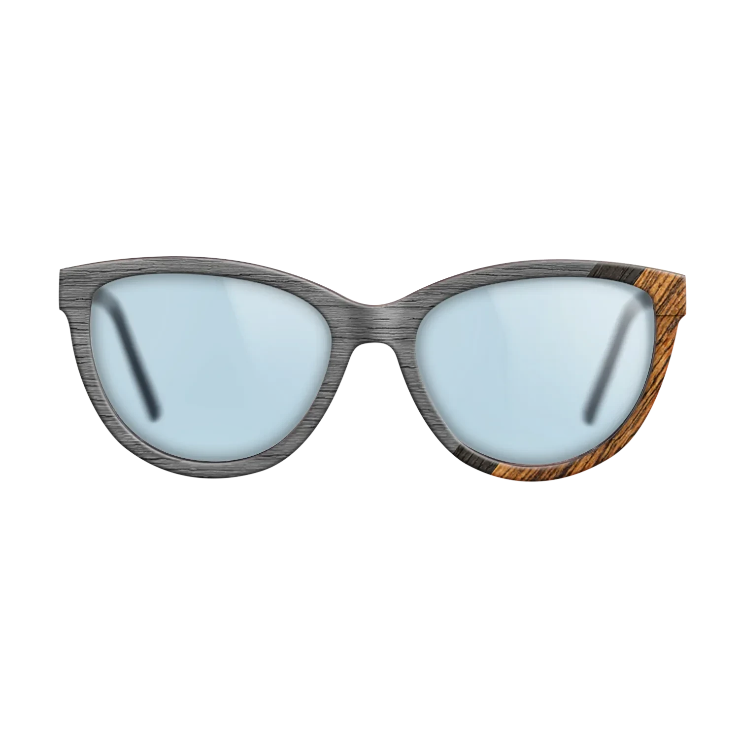 Wenge,Poplar Dyed: Grey,Fumed Oak,Bocote: Angle Cut - The Maiden - Cat - 928 - SIRIS wood optic
