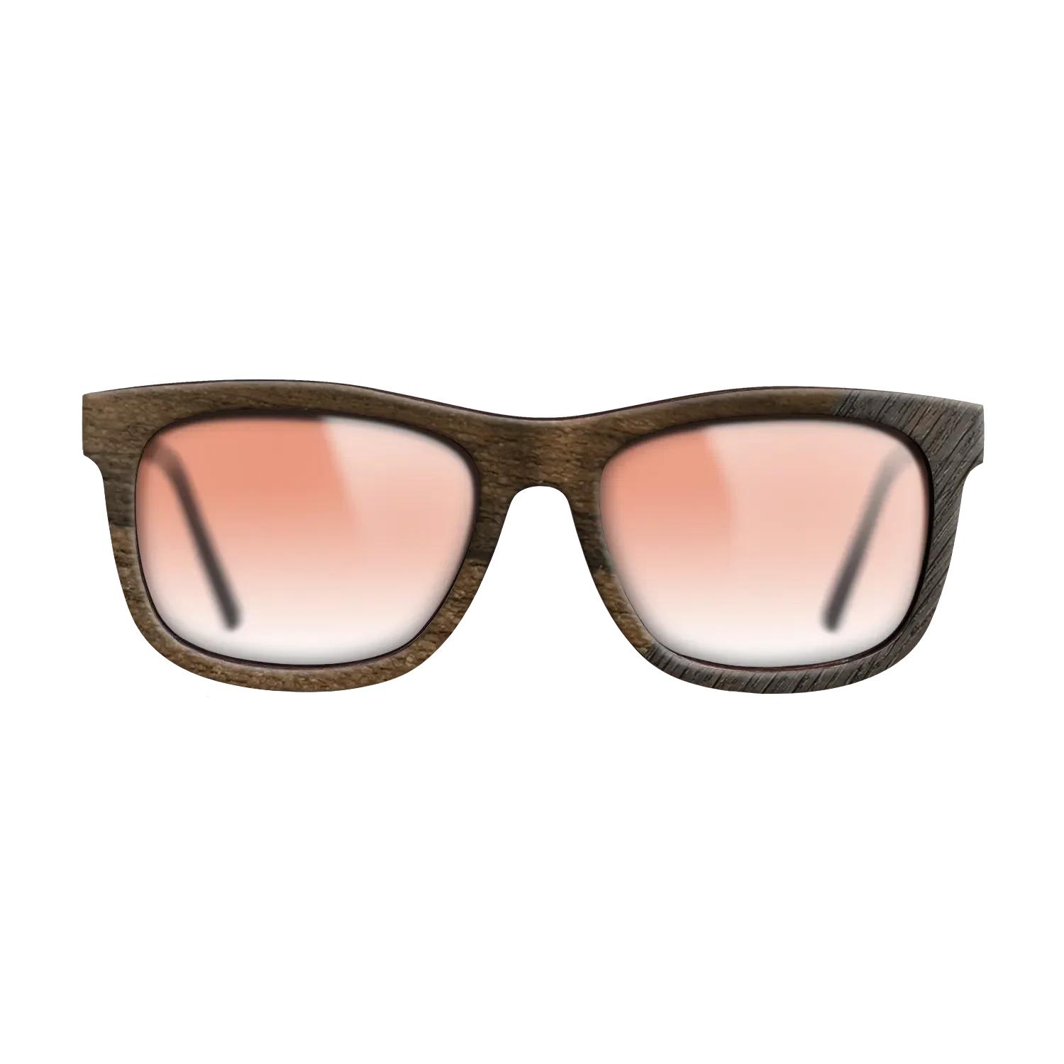 Italian Ebony,Ziricote Dark Quartered,Fumed Oak: Angle Cut - The Hero - Square - 1641 - SIRIS wood optic