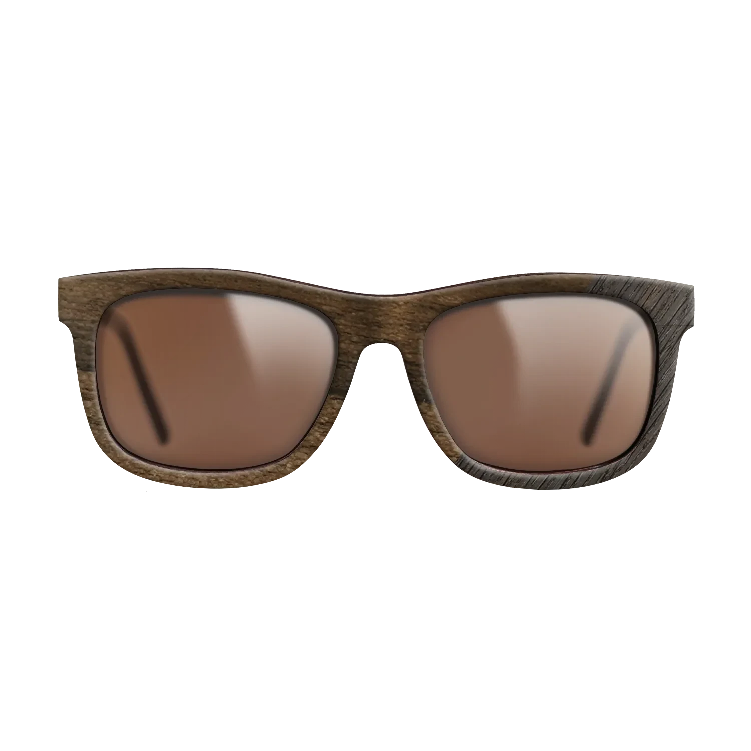 Italian Ebony,Ziricote Dark Quartered,Fumed Oak: Angle Cut - The Hero - Square - 1641 - SIRIS wood optic