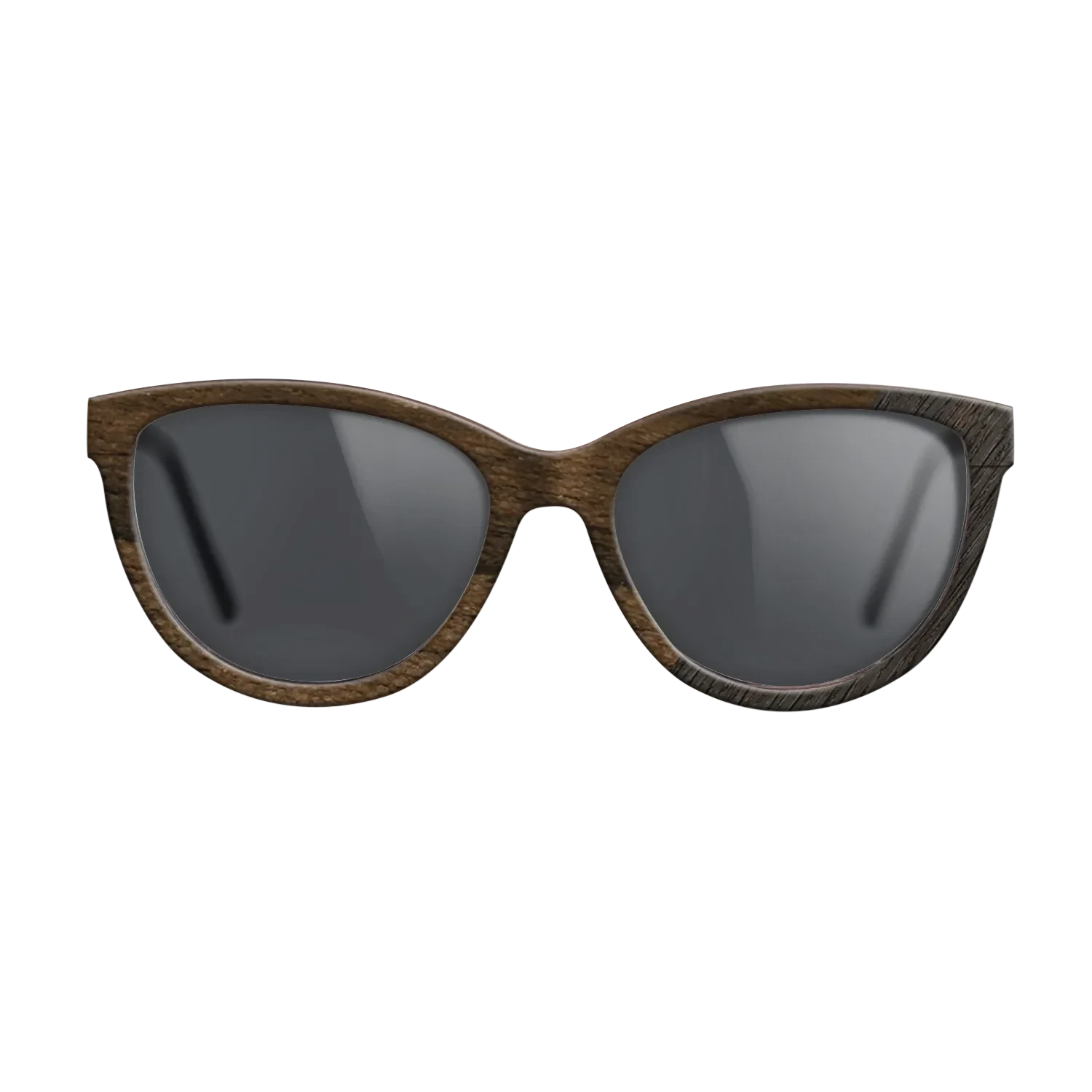 Italian Ebony,Ziricote Dark Quartered,Fumed Oak: Angle Cut - The Maiden - Cat - 1641 - SIRIS wood optic