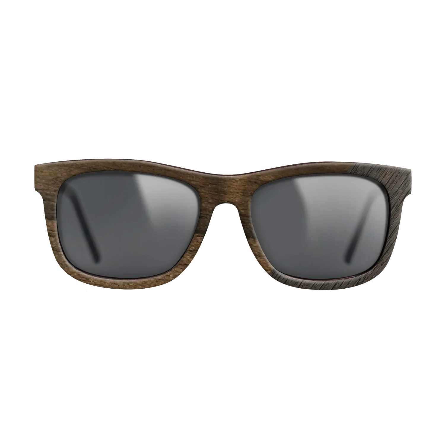 Italian Ebony,Ziricote Dark Quartered,Fumed Oak: Angle Cut - The Hero - Square - 1641 - SIRIS wood optic