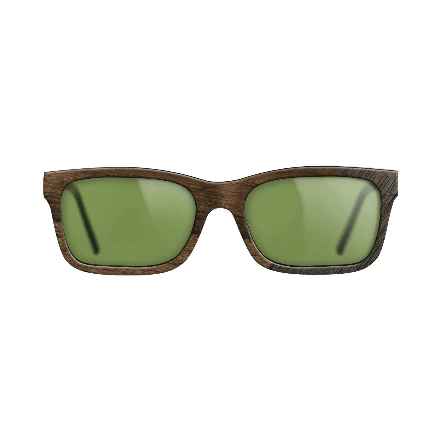 Italian Ebony,Ziricote Dark Quartered,Fumed Oak: Angle Cut - The Sage - Rectangle - 1641 - SIRIS wood optic