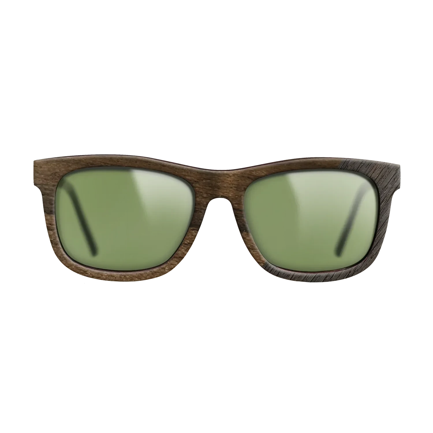 Italian Ebony,Ziricote Dark Quartered,Fumed Oak: Angle Cut - The Hero - Square - 1641 - SIRIS wood optic