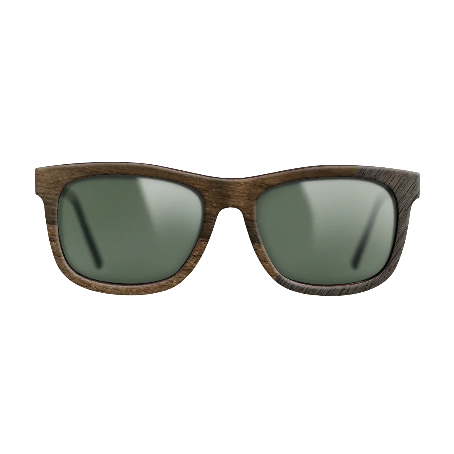 Italian Ebony,Ziricote Dark Quartered,Fumed Oak: Angle Cut - The Hero - Square - 1641 - SIRIS wood optic