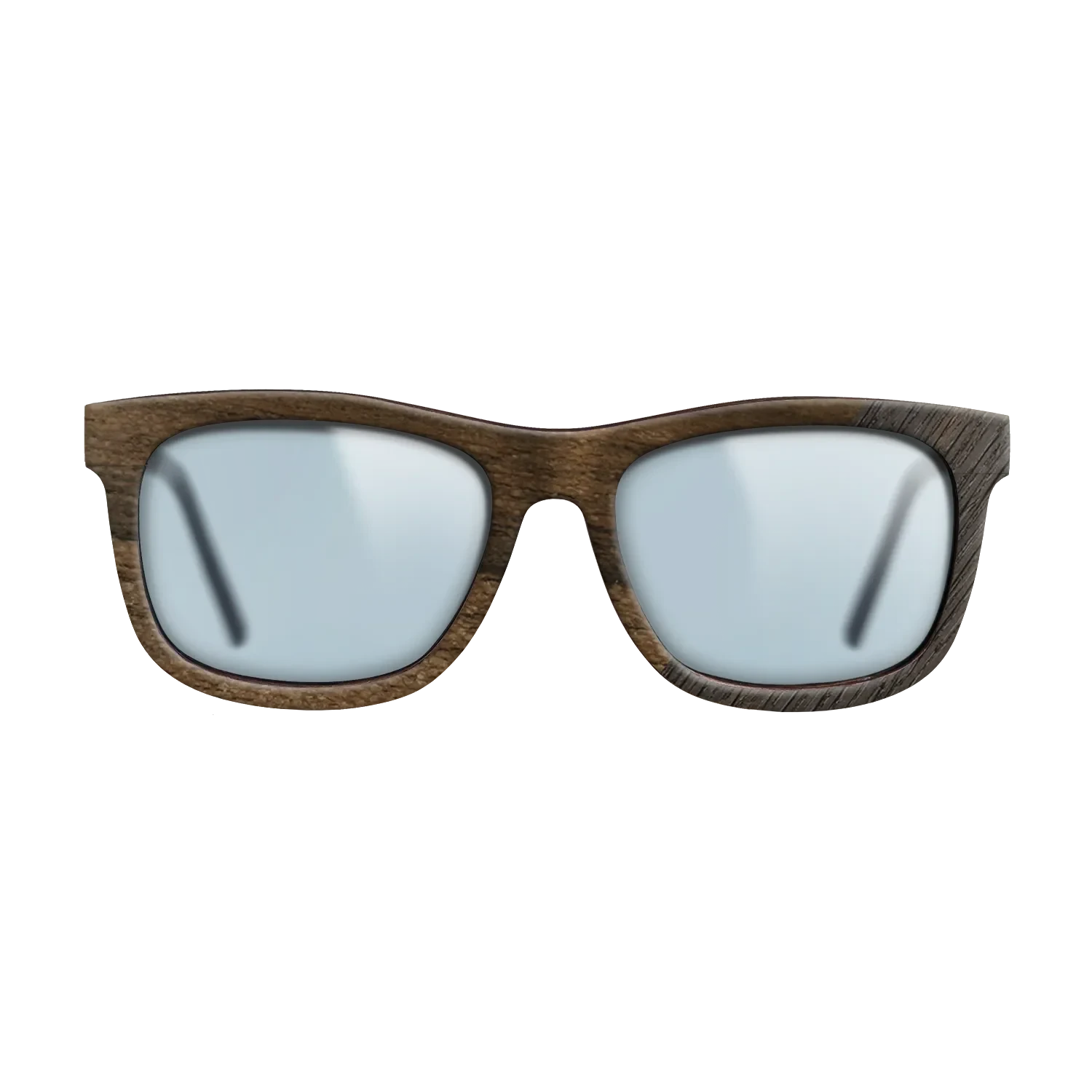 Italian Ebony,Ziricote Dark Quartered,Fumed Oak: Angle Cut - The Hero - Square - 1641 - SIRIS wood optic