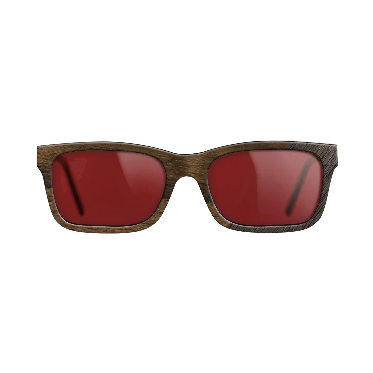 Italian Ebony,Ziricote Dark Quartered,Fumed Oak: Angle Cut - The Sage - Rectangle - 1641 - SIRIS wood optic