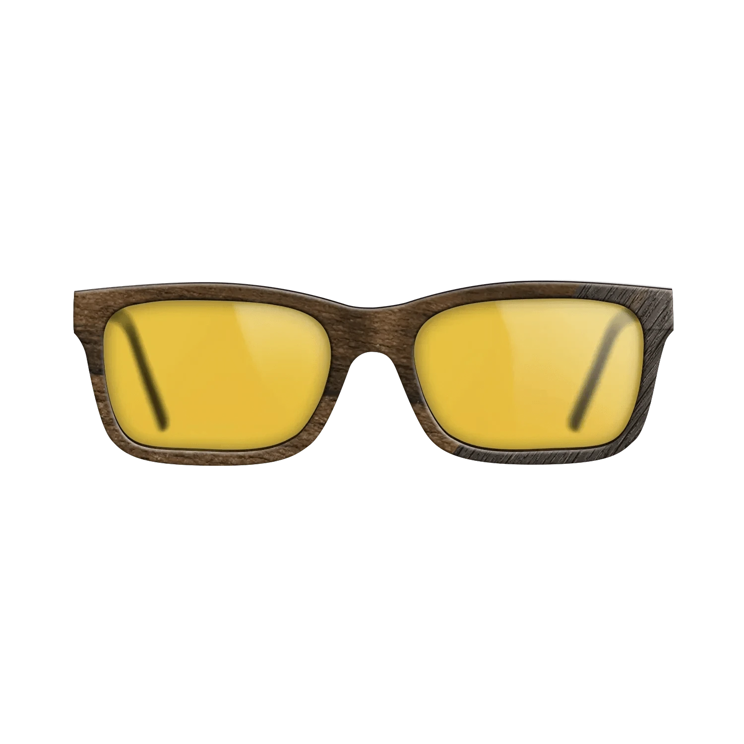 Italian Ebony,Ziricote Dark Quartered,Fumed Oak: Angle Cut - The Sage - Rectangle - 1641 - SIRIS wood optic