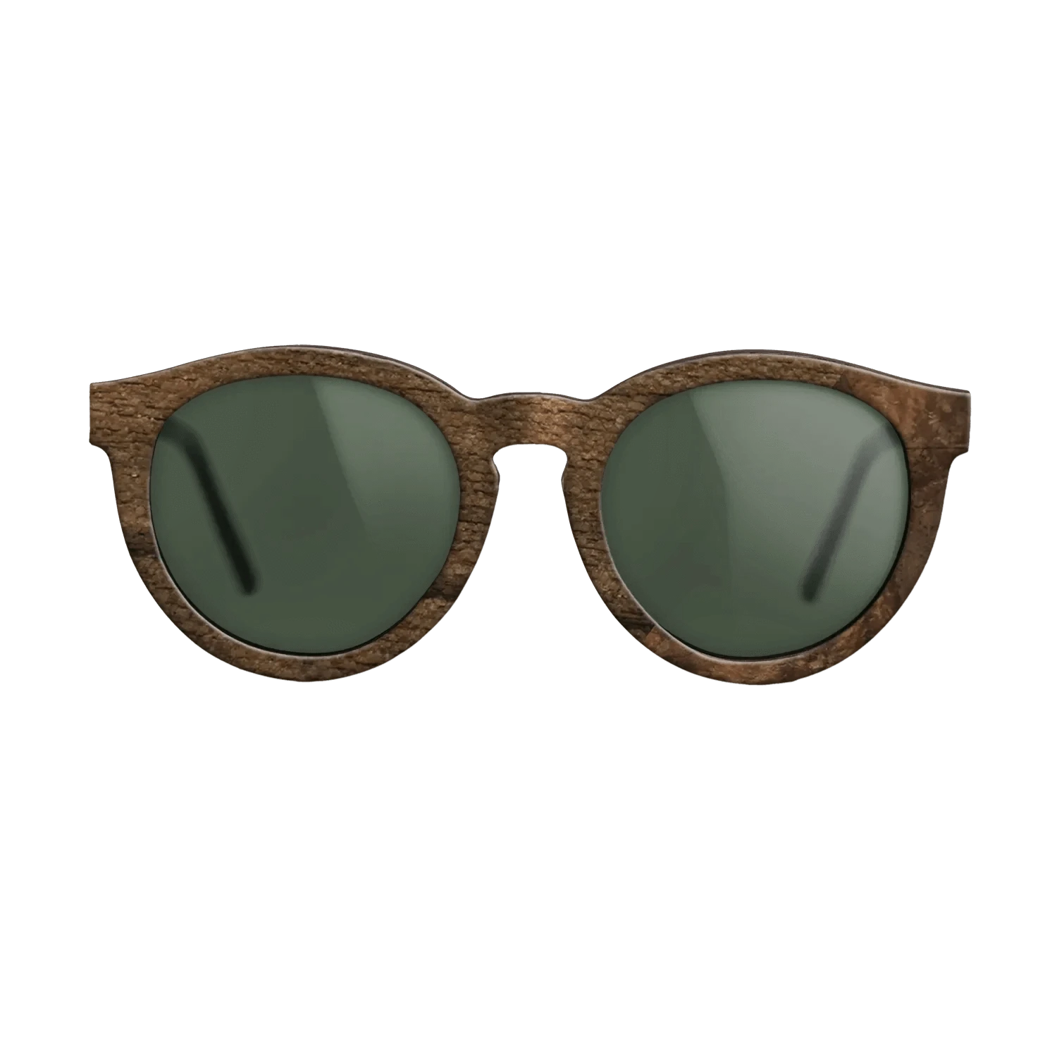 Italian Ebony,Ziricote Dark Quartered,Walnut Burl: Angle Cut - The Rebel - Round - 1216 - SIRIS wood optic