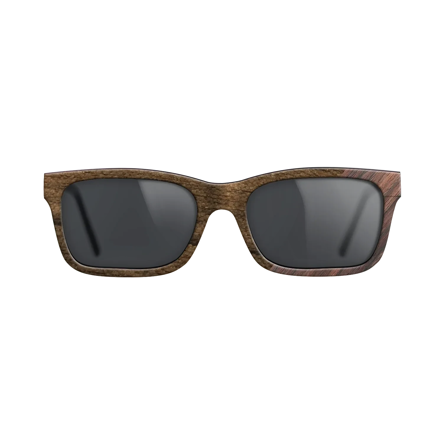 Ziricote Dark Quartered,Rosewood Reconstituted: Angle Cut - The Sage - Rectangle - 804 - SIRIS wood optic