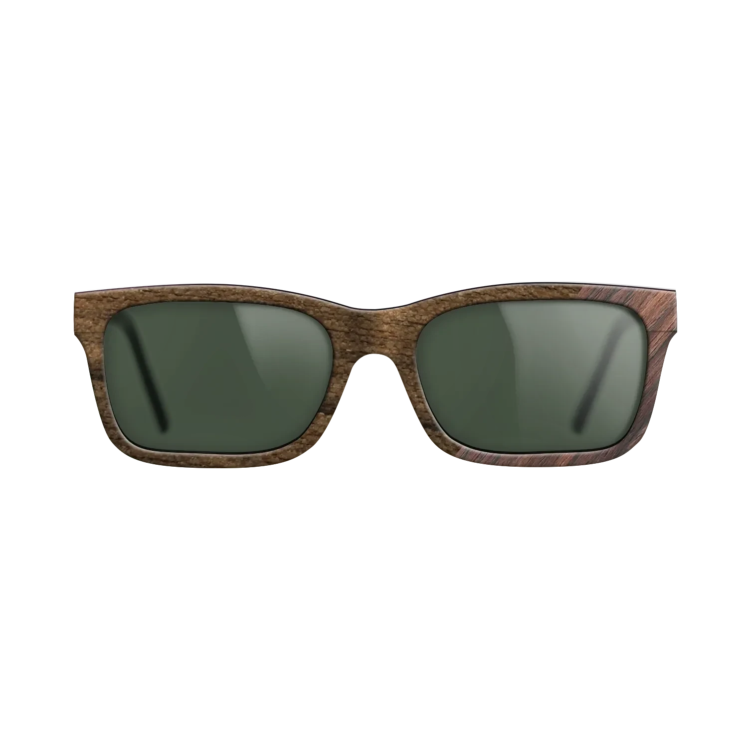 Ziricote Dark Quartered,Rosewood Reconstituted: Angle Cut - The Sage - Rectangle - 804 - SIRIS wood optic