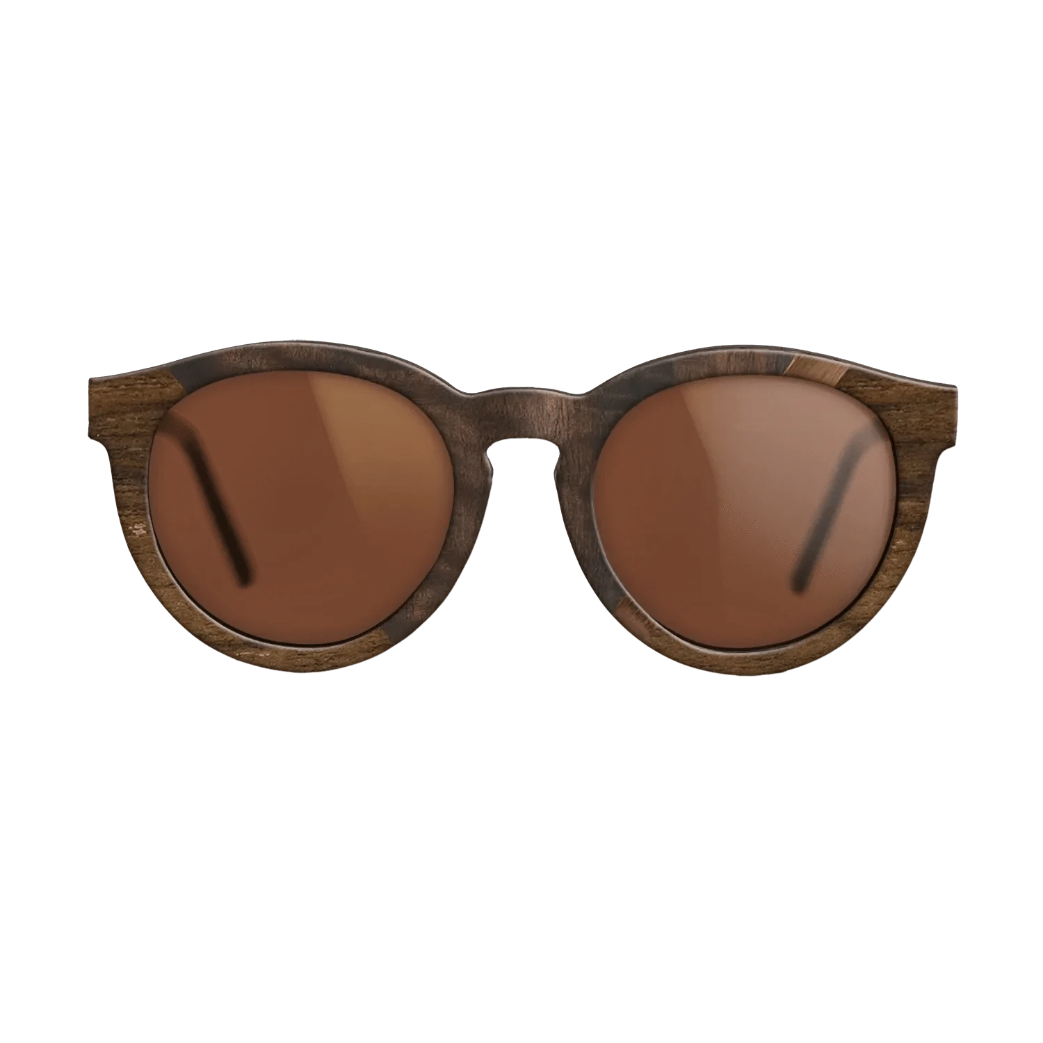 Ziricote Dark Quartered,Ziricote Light Quartered,Fumed Eucalyptus: Geometric - The Rebel - Round - 1997 - SIRIS wood optic