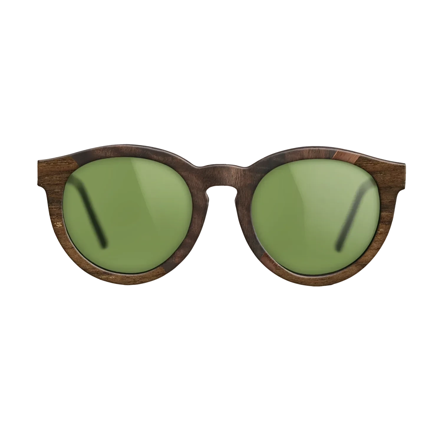 Ziricote Dark Quartered,Ziricote Light Quartered,Fumed Eucalyptus: Geometric - The Rebel - Round - 1997 - SIRIS wood optic