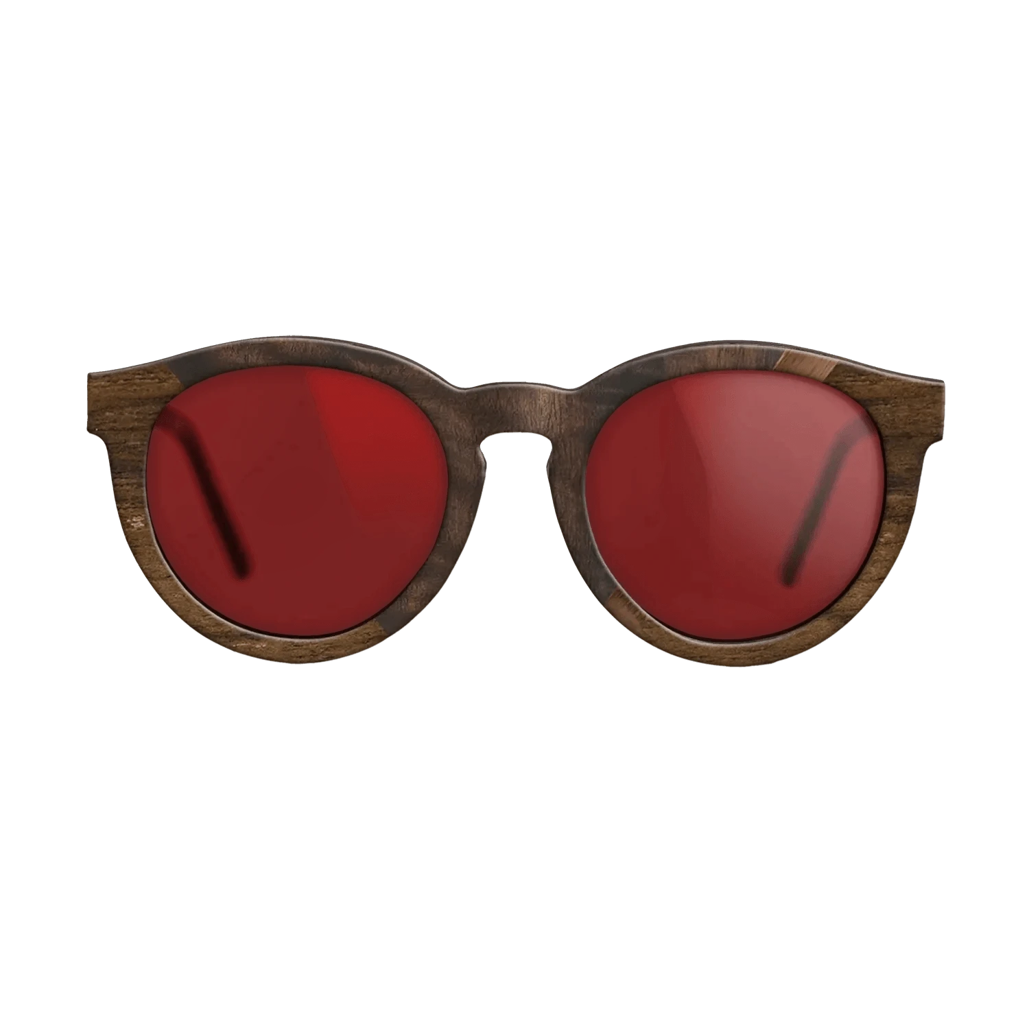 Ziricote Dark Quartered,Ziricote Light Quartered,Fumed Eucalyptus: Geometric - The Rebel - Round - 1997 - SIRIS wood optic