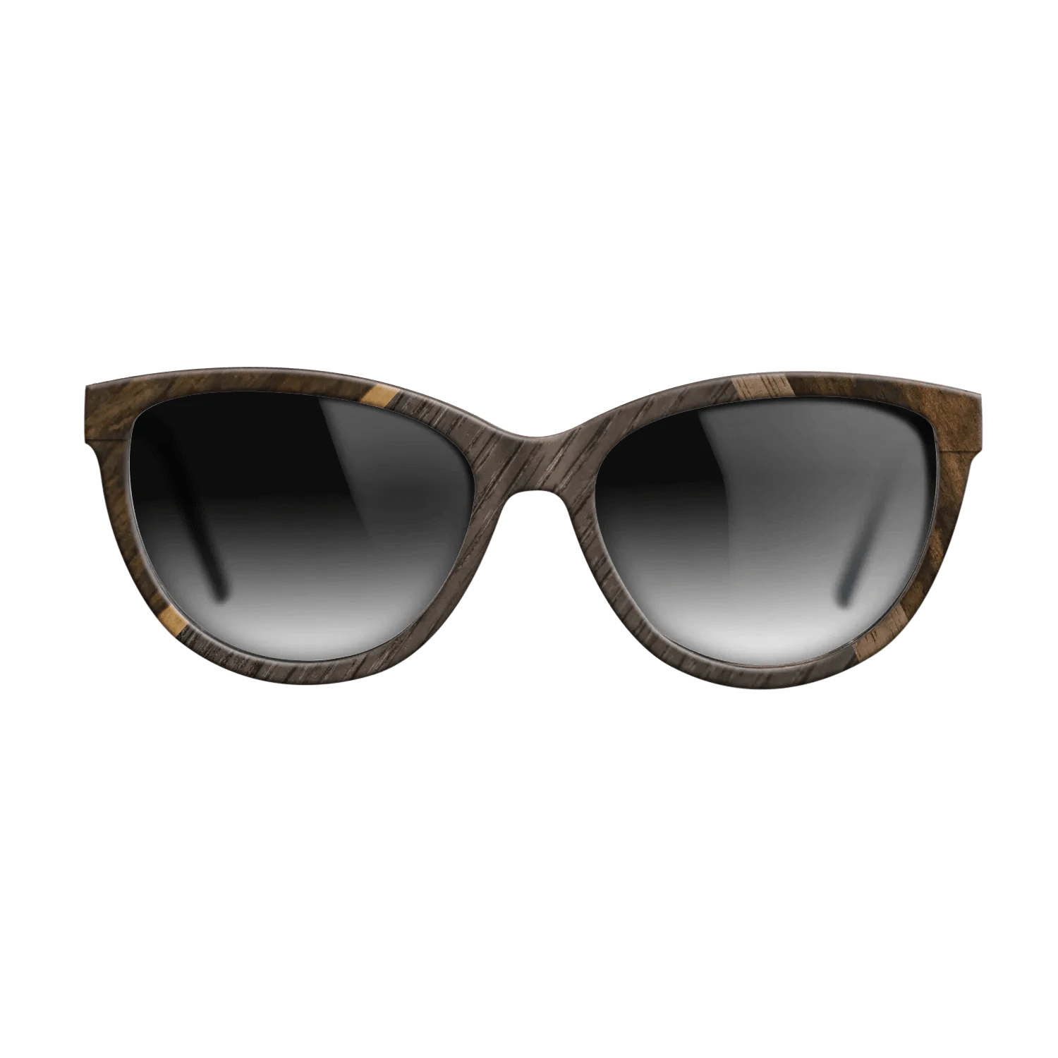 Walnut: Straight Grain,Fumed Oak,Ziricote Dark Quartered: Angle Cut - The Maiden - Cat - 2048 - SIRIS wood optic