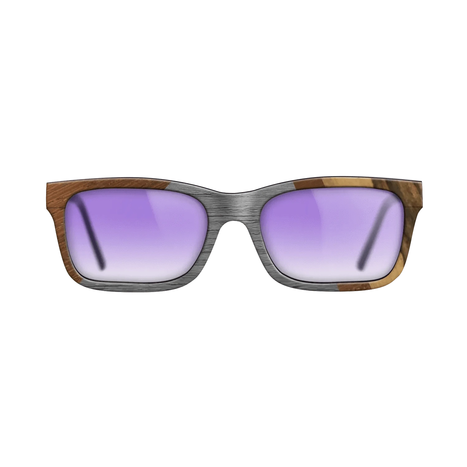 Walnut: Straight Grain,Poplar Dyed: Grey,Wenge,Ziricote Dark Quartered,Royal White Ebony: Angle Cut - The Sage - Rectangle - 990 - SIRIS wood optic