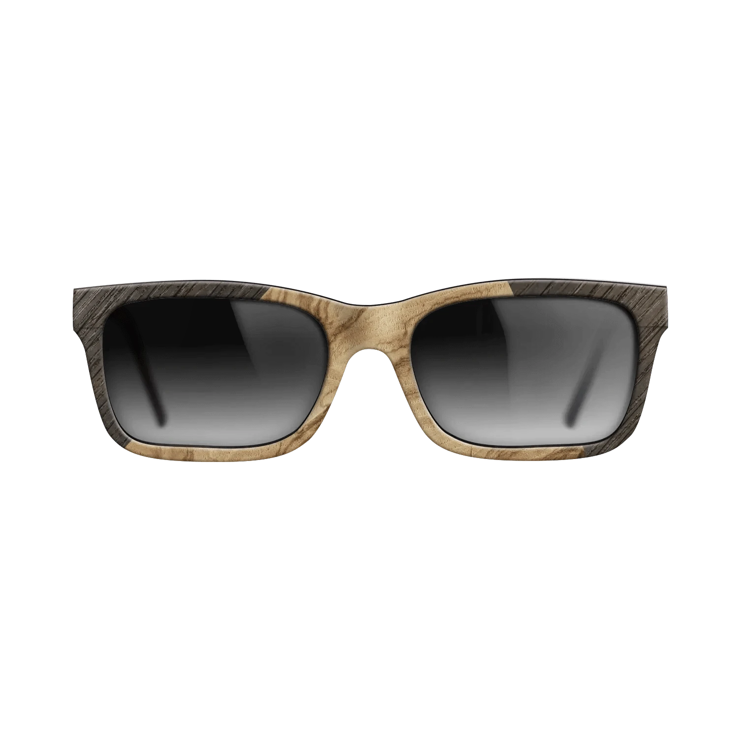 Olive Burl,Fumed Oak: Angle Cut - The Sage - Rectangle - 1514 - SIRIS wood optic