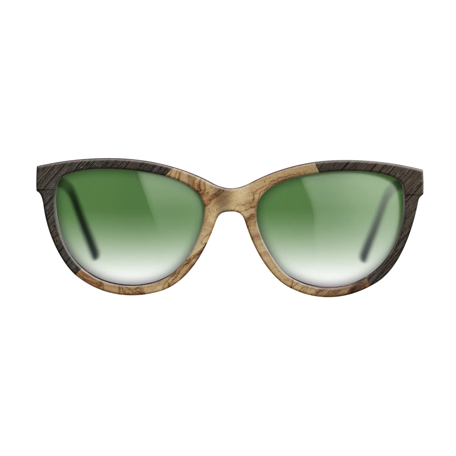 Olive Burl,Fumed Oak: Angle Cut - The Maiden - Cat - 1514 - SIRIS wood optic