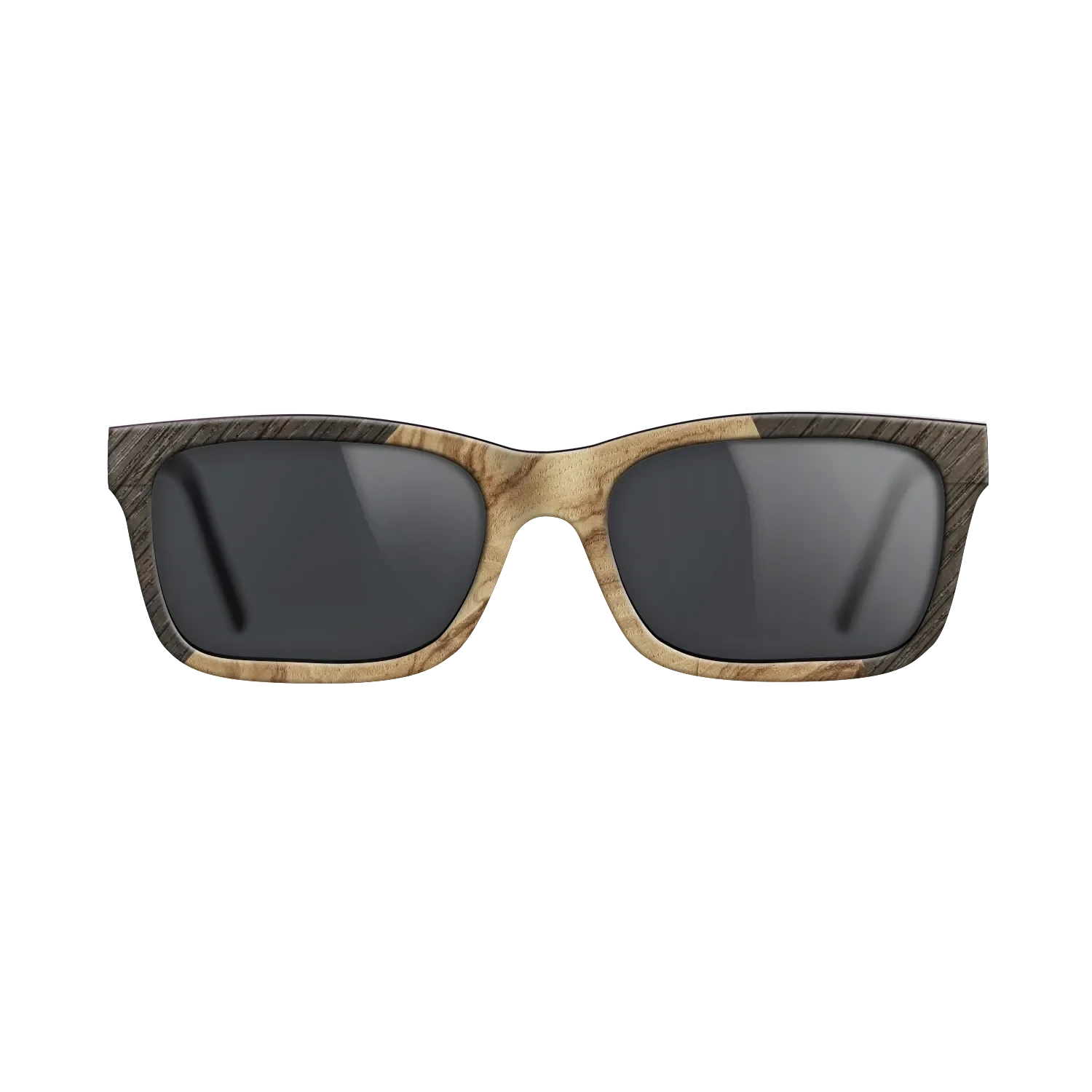 Olive Burl,Fumed Oak: Angle Cut - The Sage - Rectangle - 1514 - SIRIS wood optic