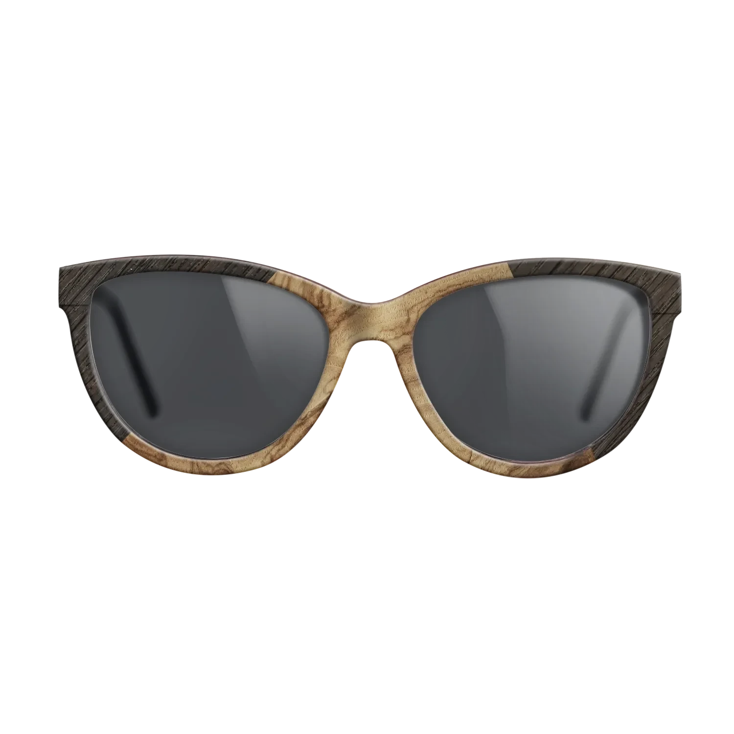 Olive Burl,Fumed Oak: Angle Cut - The Maiden - Cat - 1514 - SIRIS wood optic