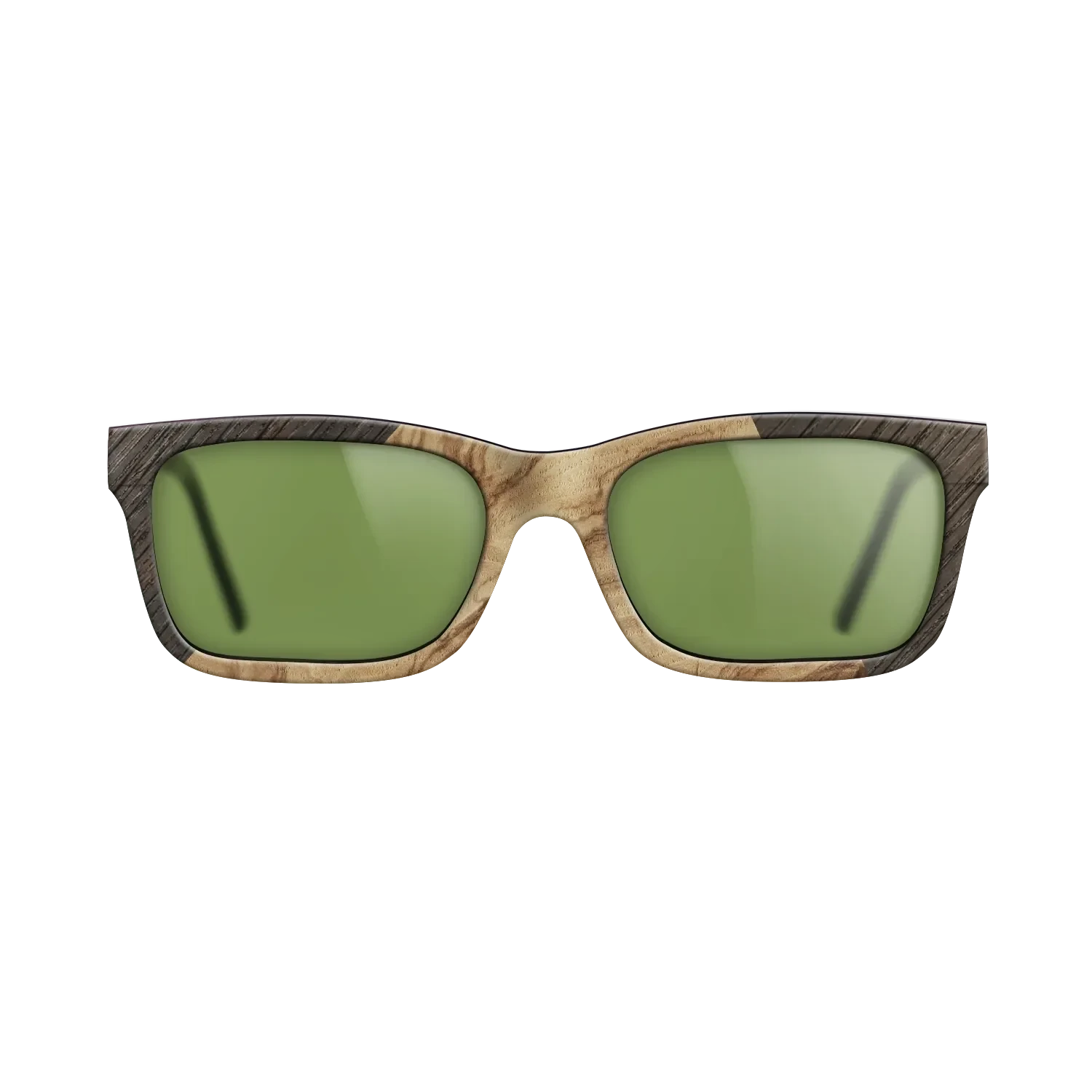 Olive Burl,Fumed Oak: Angle Cut - The Sage - Rectangle - 1514 - SIRIS wood optic