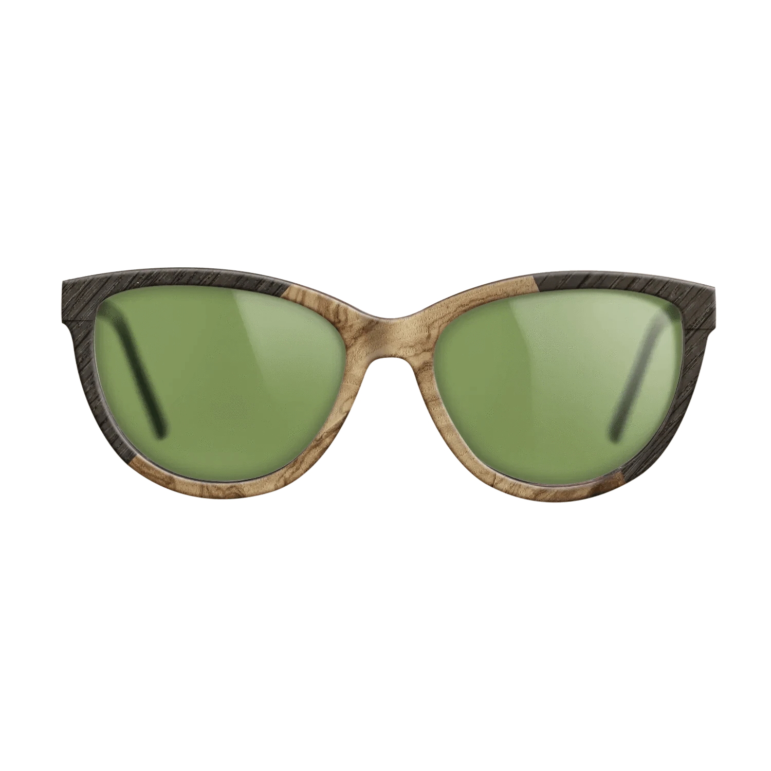 Olive Burl,Fumed Oak: Angle Cut - The Maiden - Cat - 1514 - SIRIS wood optic