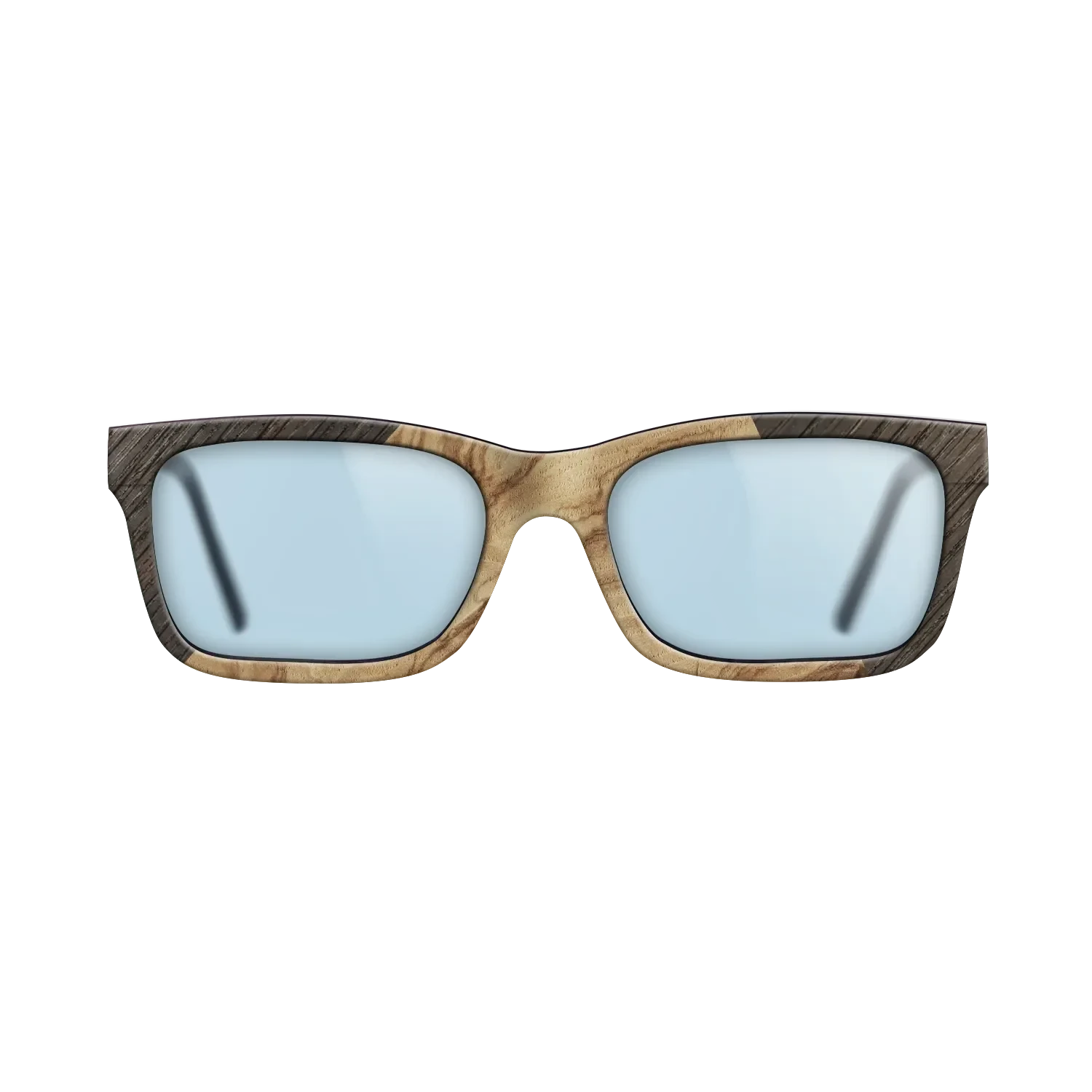 Olive Burl,Fumed Oak: Angle Cut - The Sage - Rectangle - 1514 - SIRIS wood optic