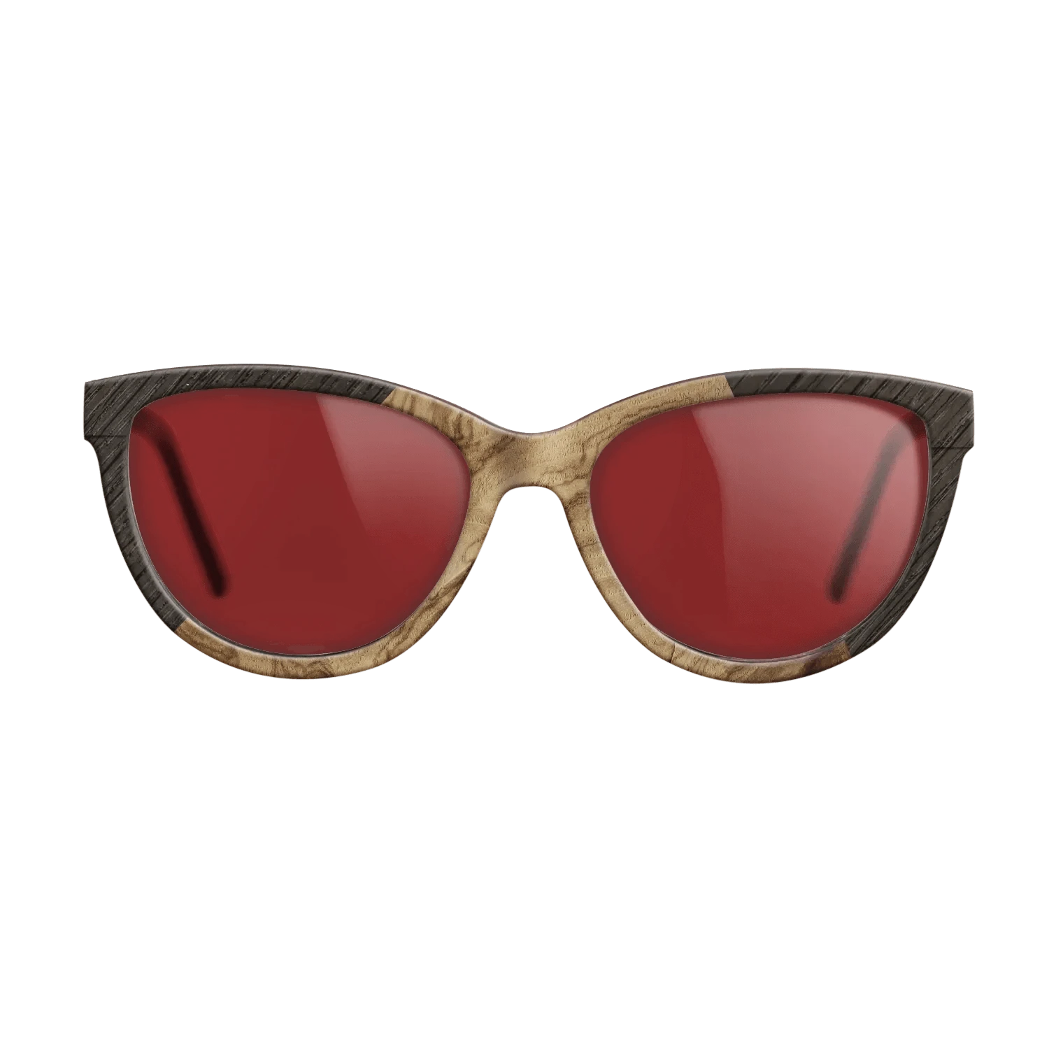 Olive Burl,Fumed Oak: Angle Cut - The Maiden - Cat - 1514 - SIRIS wood optic