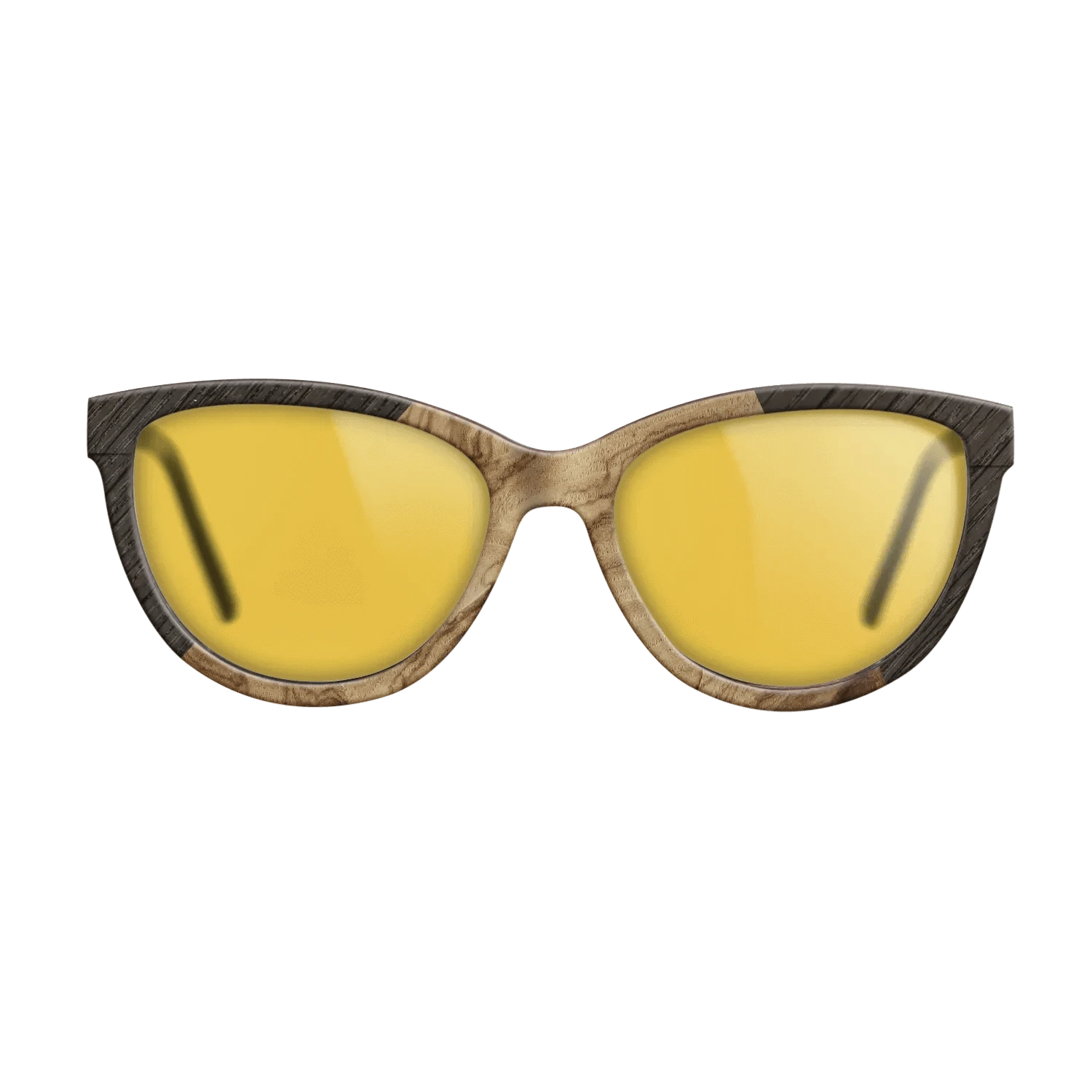 Olive Burl,Fumed Oak: Angle Cut - The Maiden - Cat - 1514 - SIRIS wood optic