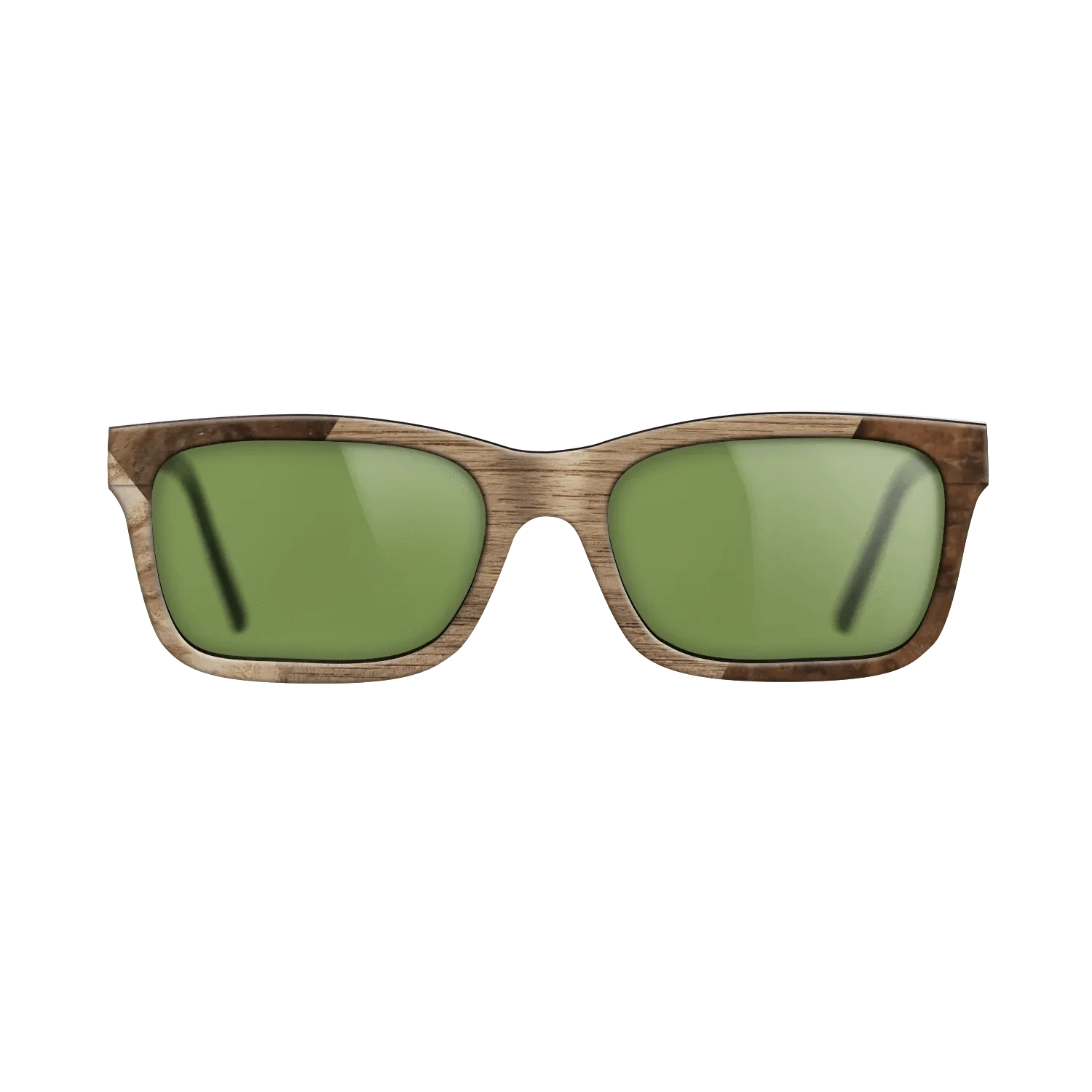 Walnut: Straight Grain,Walnut Burl,Poplar Dyed: Grey: Weave - The Sage - Rectangle - 900 - SIRIS wood optic