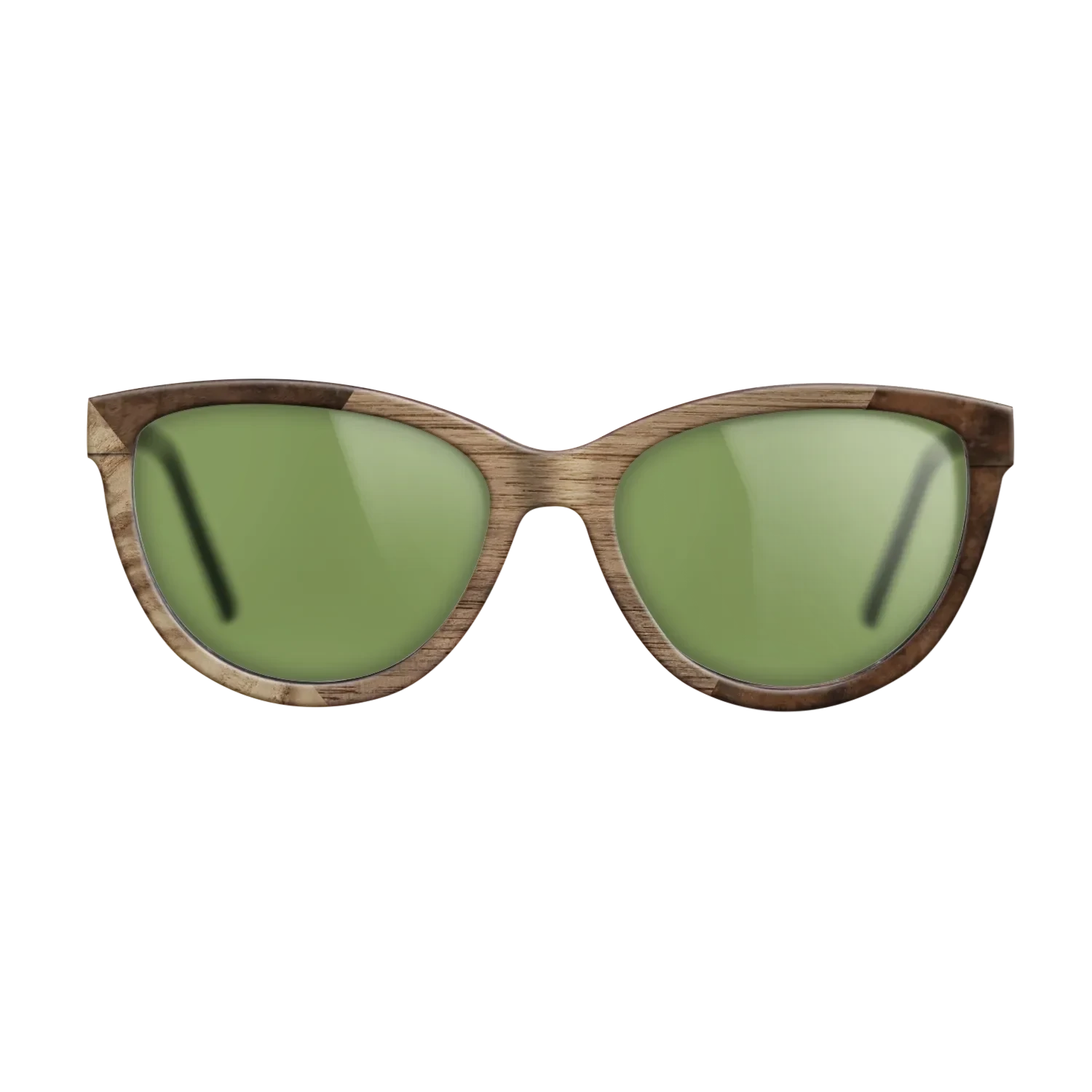 Walnut: Straight Grain,Walnut Burl,Poplar Dyed: Grey: Weave - The Maiden - Cat - 900 - SIRIS wood optic