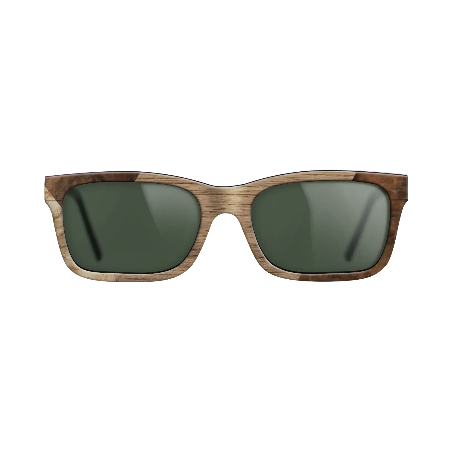 Walnut: Straight Grain,Walnut Burl,Poplar Dyed: Grey: Weave - The Sage - Rectangle - 900 - SIRIS wood optic