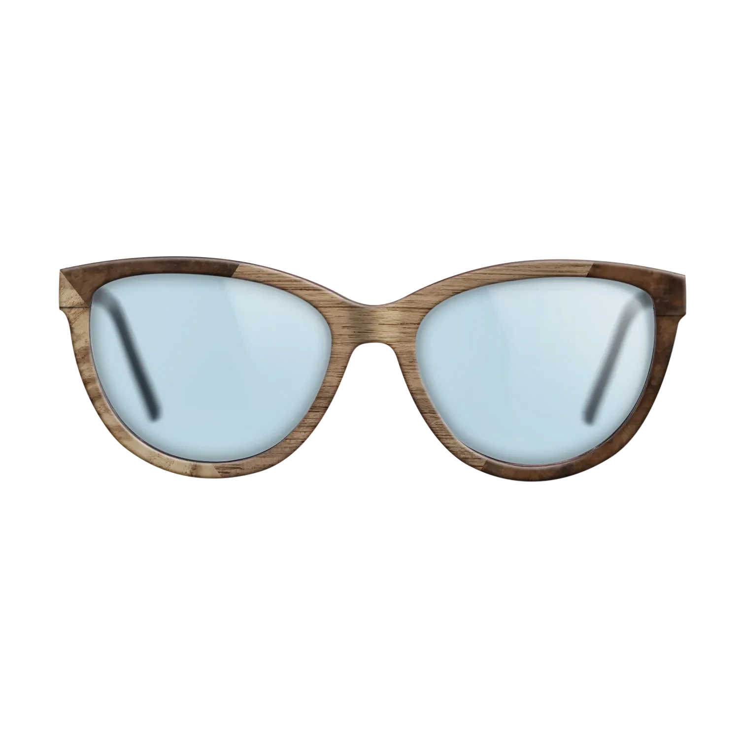 Walnut: Straight Grain,Walnut Burl,Poplar Dyed: Grey: Weave - The Maiden - Cat - 900 - SIRIS wood optic