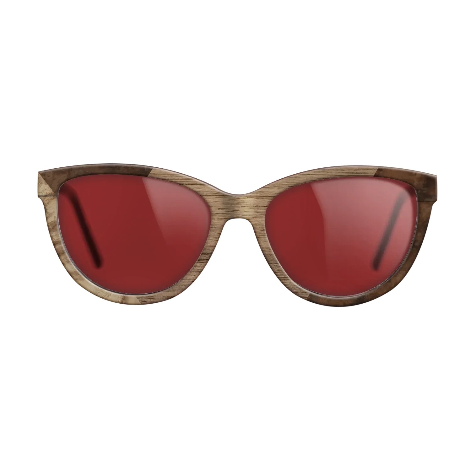 Walnut: Straight Grain,Walnut Burl,Poplar Dyed: Grey: Weave - The Maiden - Cat - 900 - SIRIS wood optic
