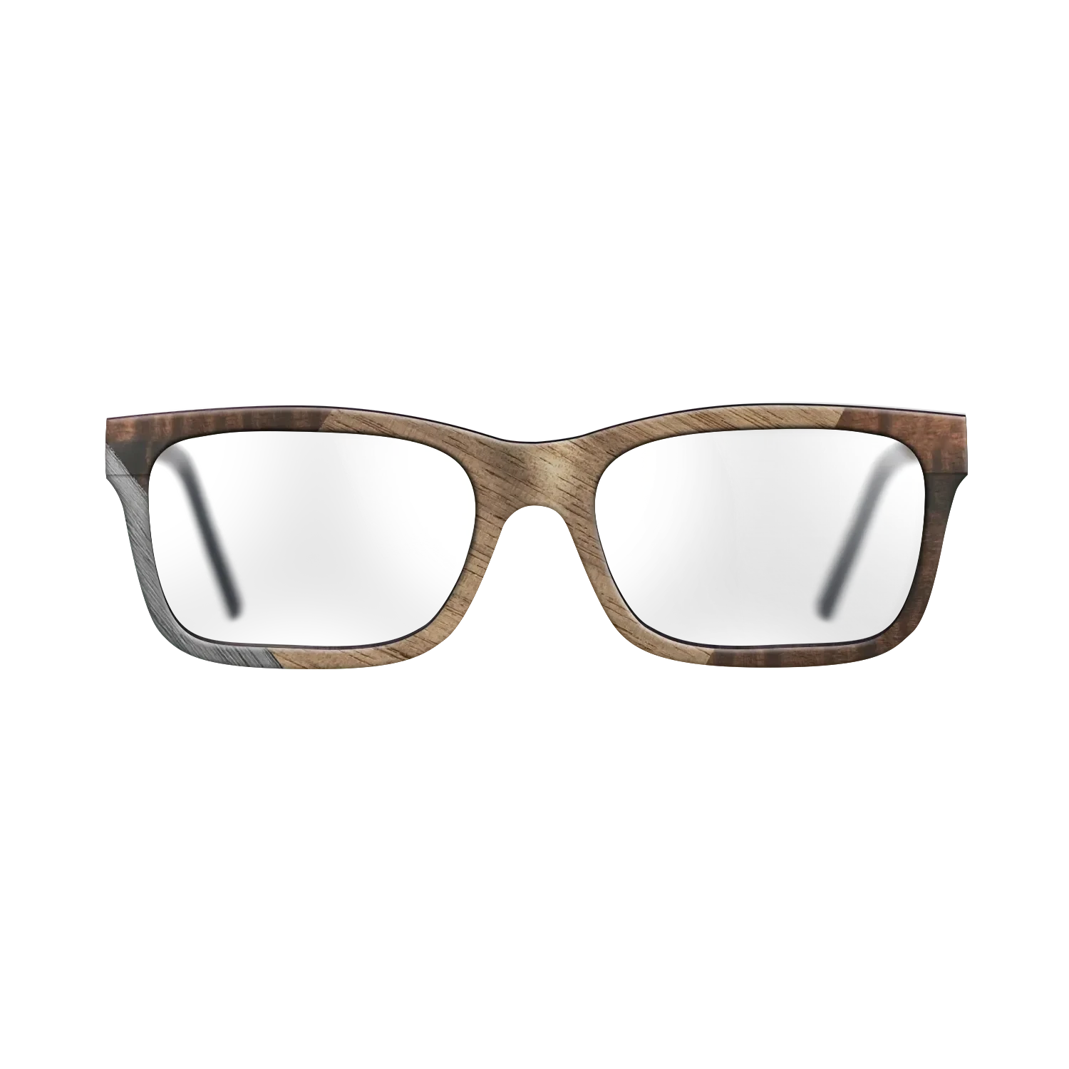 Walnut: Straight Grain,Fumed Eucalyptus,Poplar Dyed: Grey: Weave - The Sage - Rectangle - 1780 - SIRIS wood optic